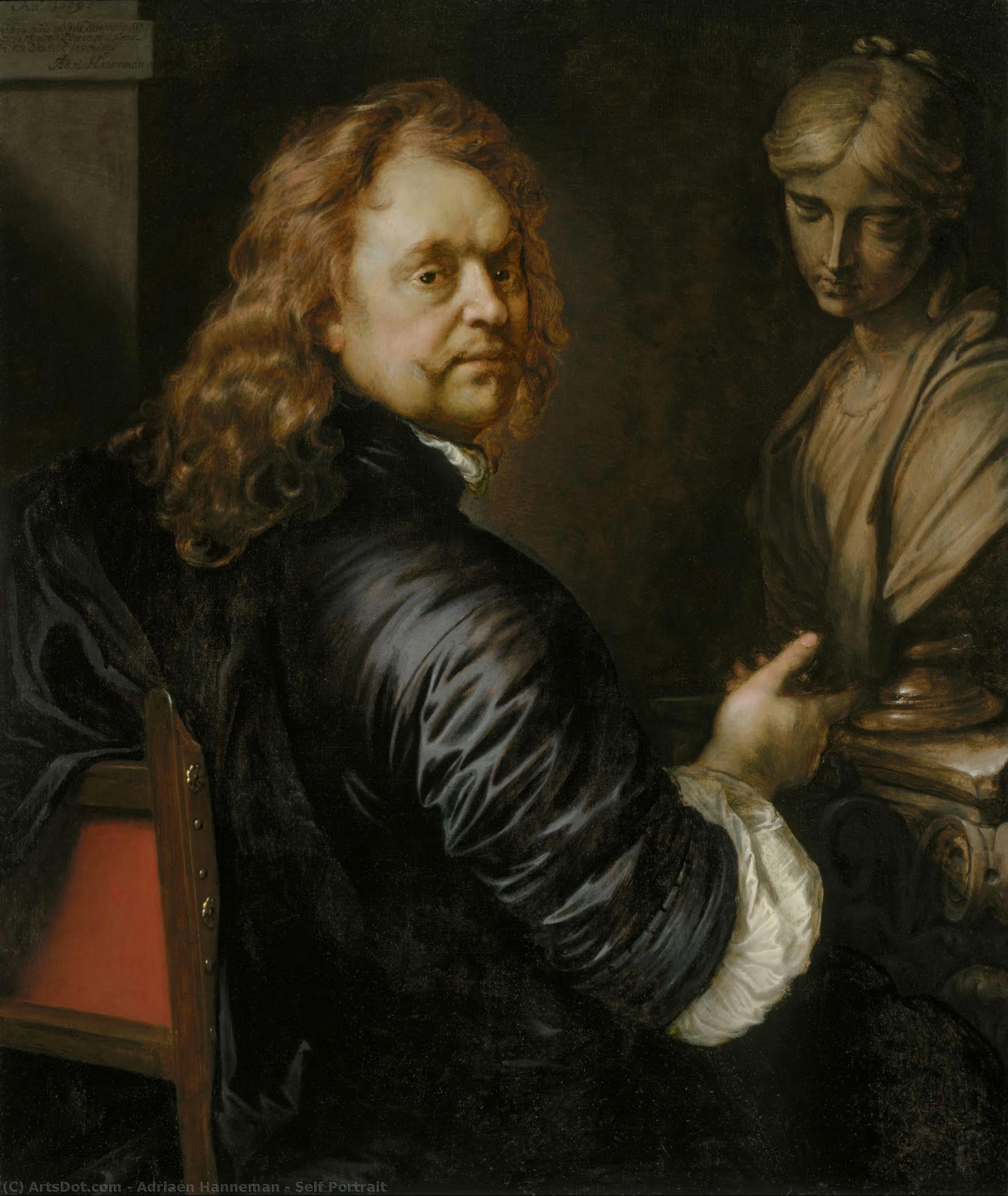 Self Portrait — Adriaen Hanneman