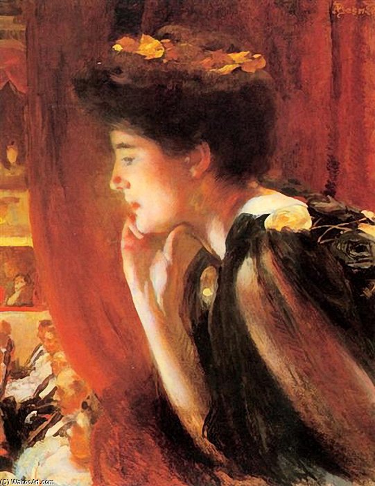 At The Opera — Paul Albert Besnard