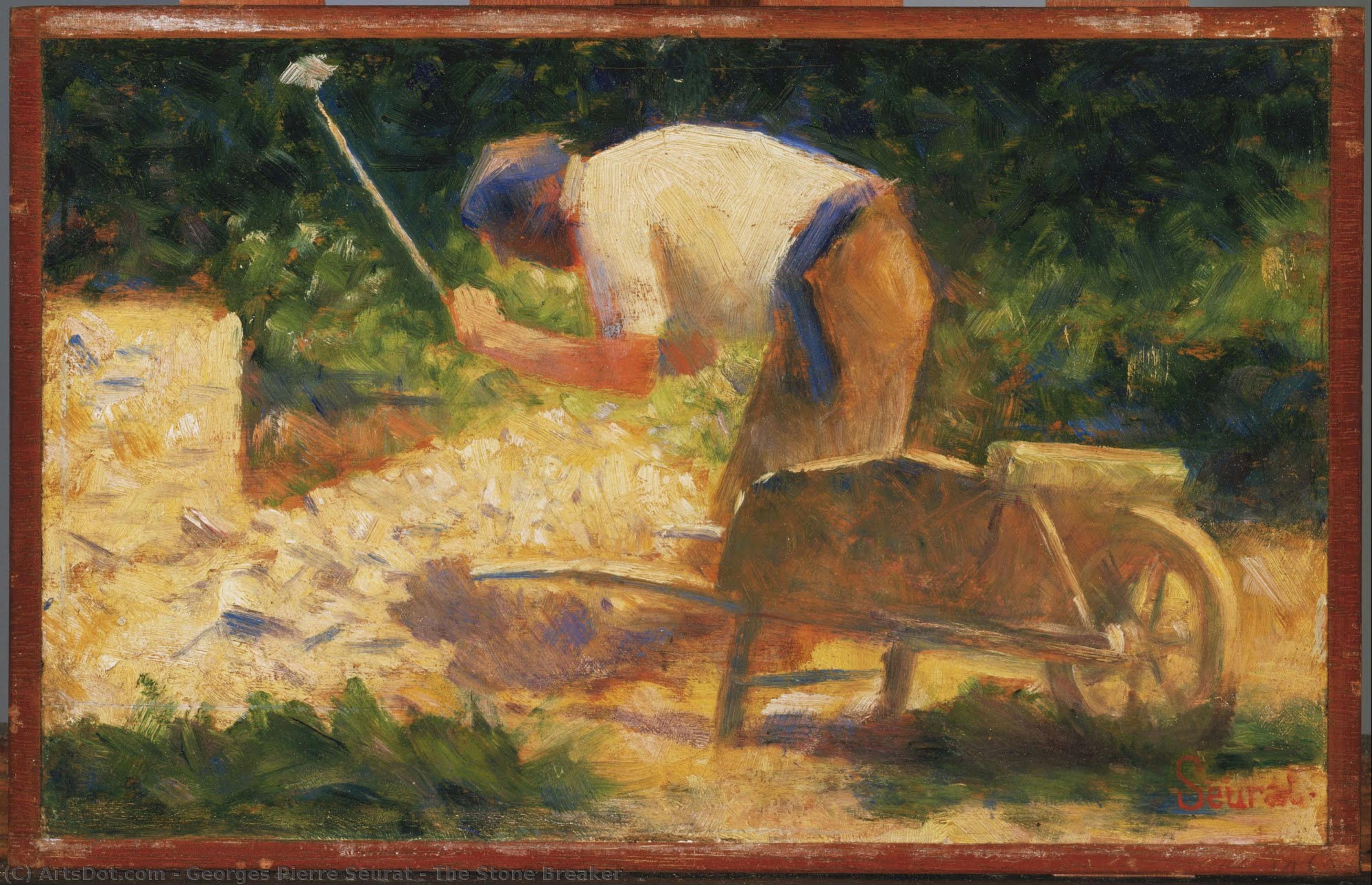 Le Brise-pierre — Georges Pierre Seurat