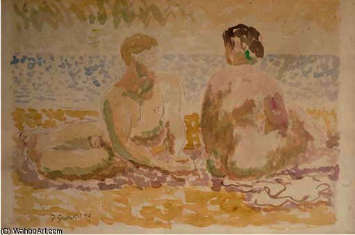 Two Figures On A Beach — Duncan Grant