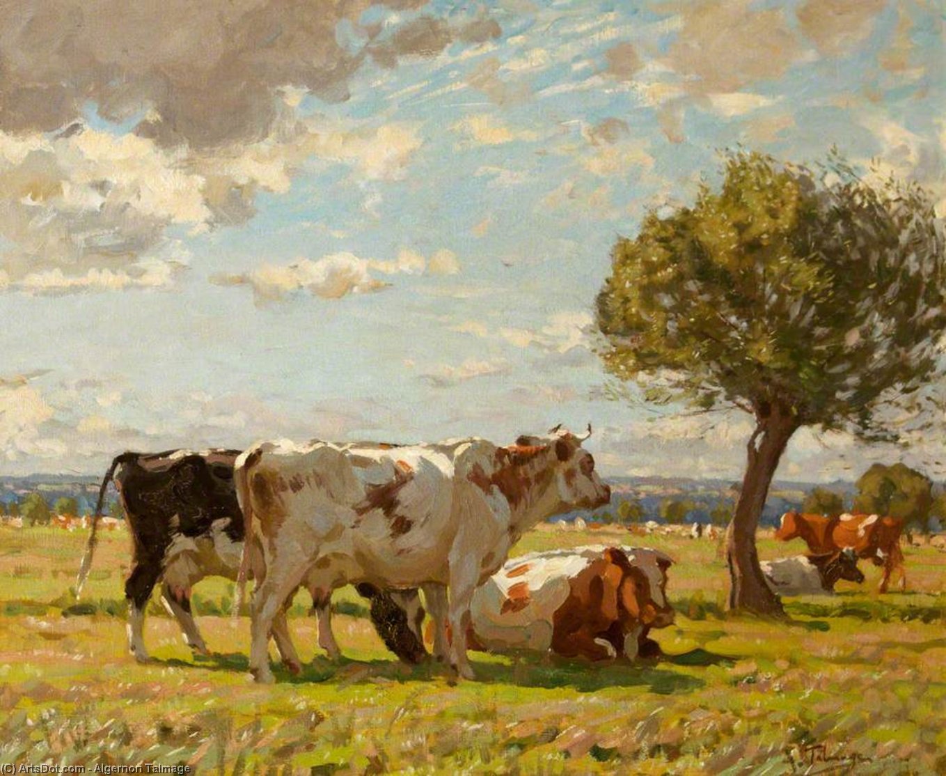 Afternoon In The Norfolk Meadows — Алгернон Талмаџ
