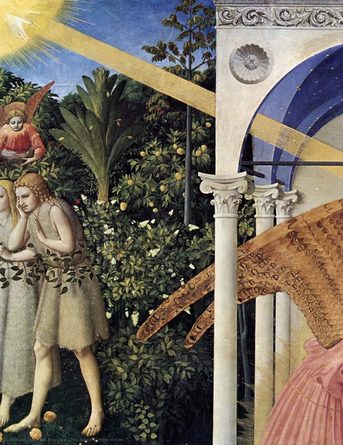 L'annonciation (détail) — Fra Angelico