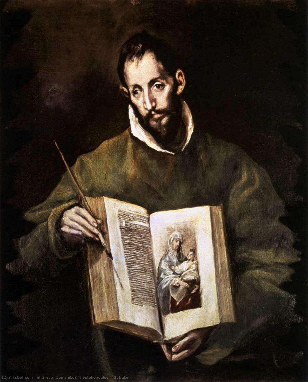 St Luke — El Greco