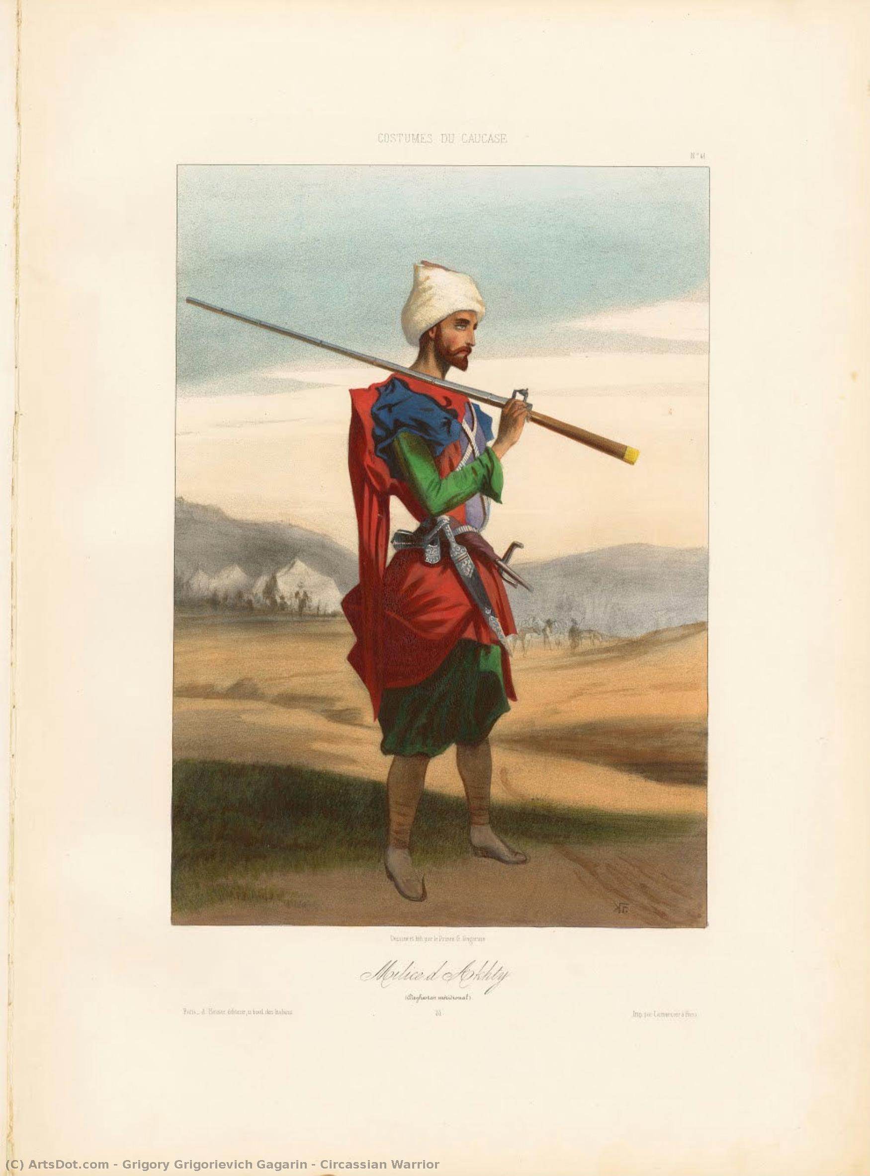 Circassian Kriger — Grigori Grigorevich Gagarin