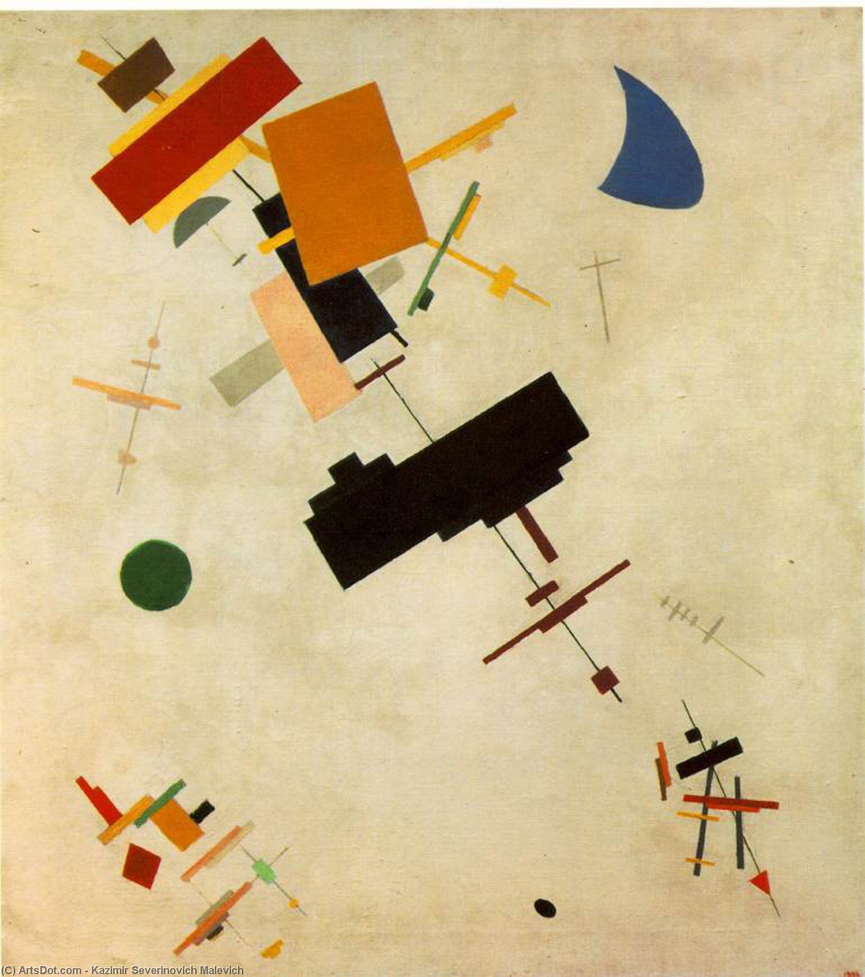 Supremus No. 56 — Kazimir Malevič