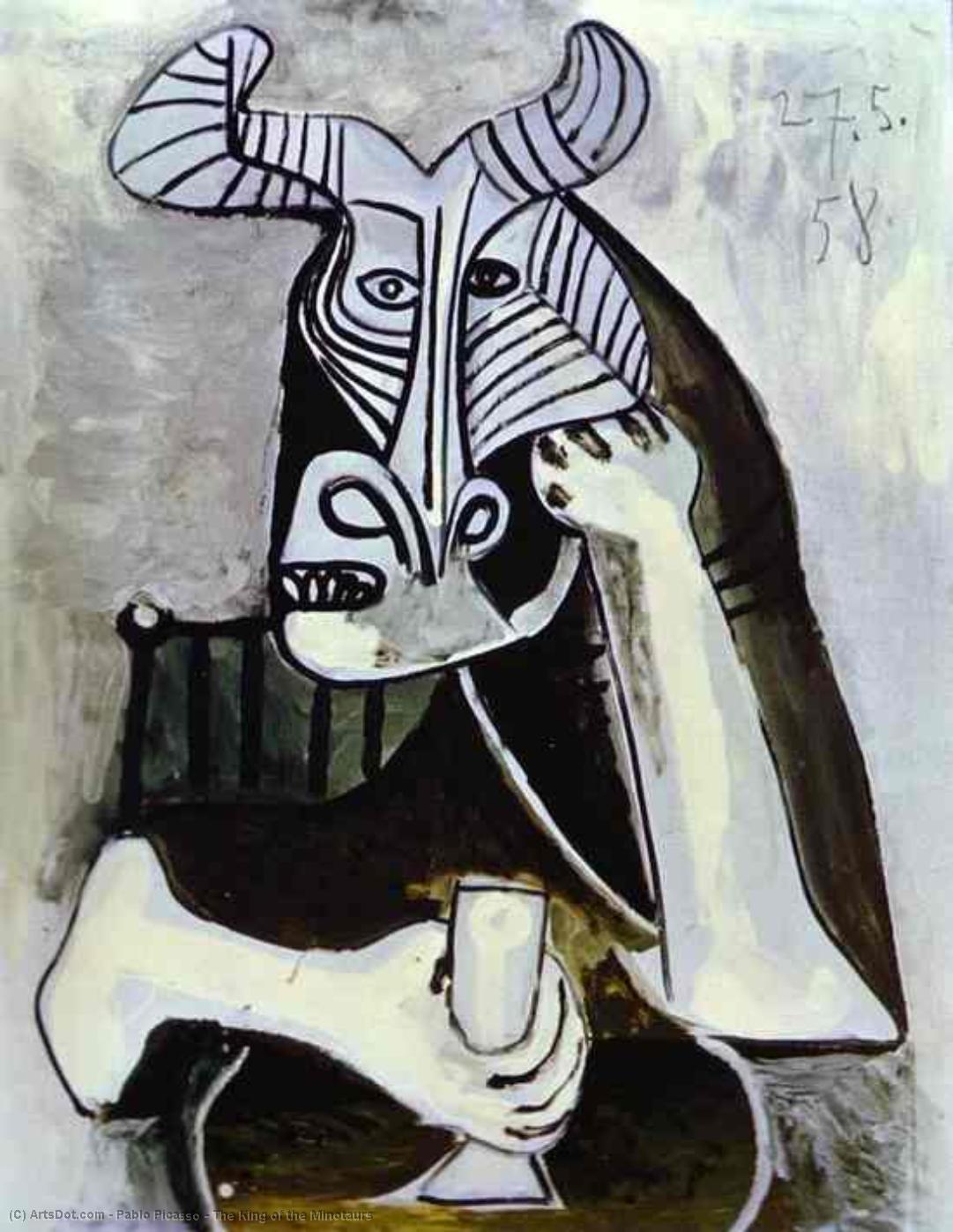 Král Minotaurů — Pablo Picasso