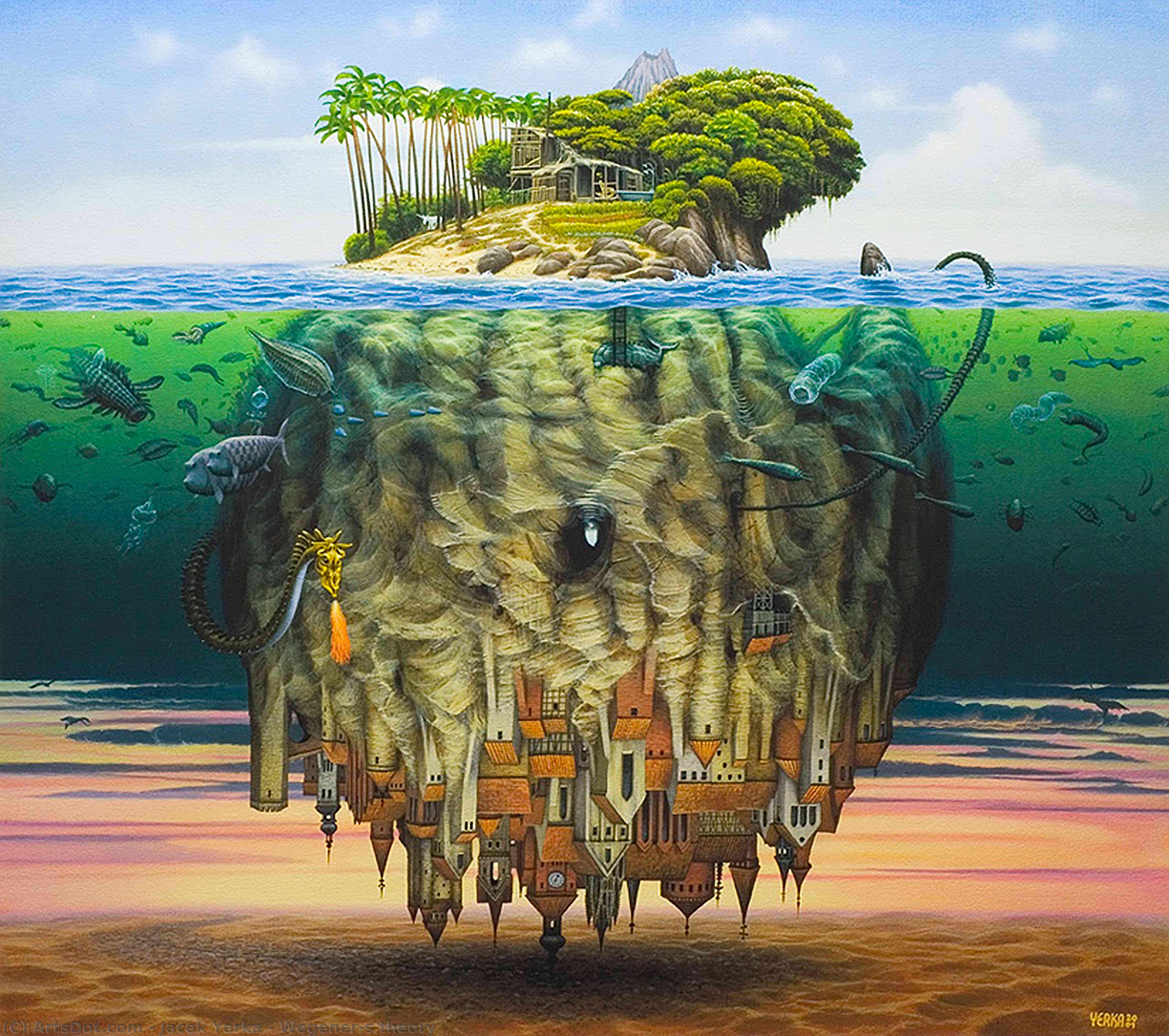 Wegener's Theory — Jacek Yerka