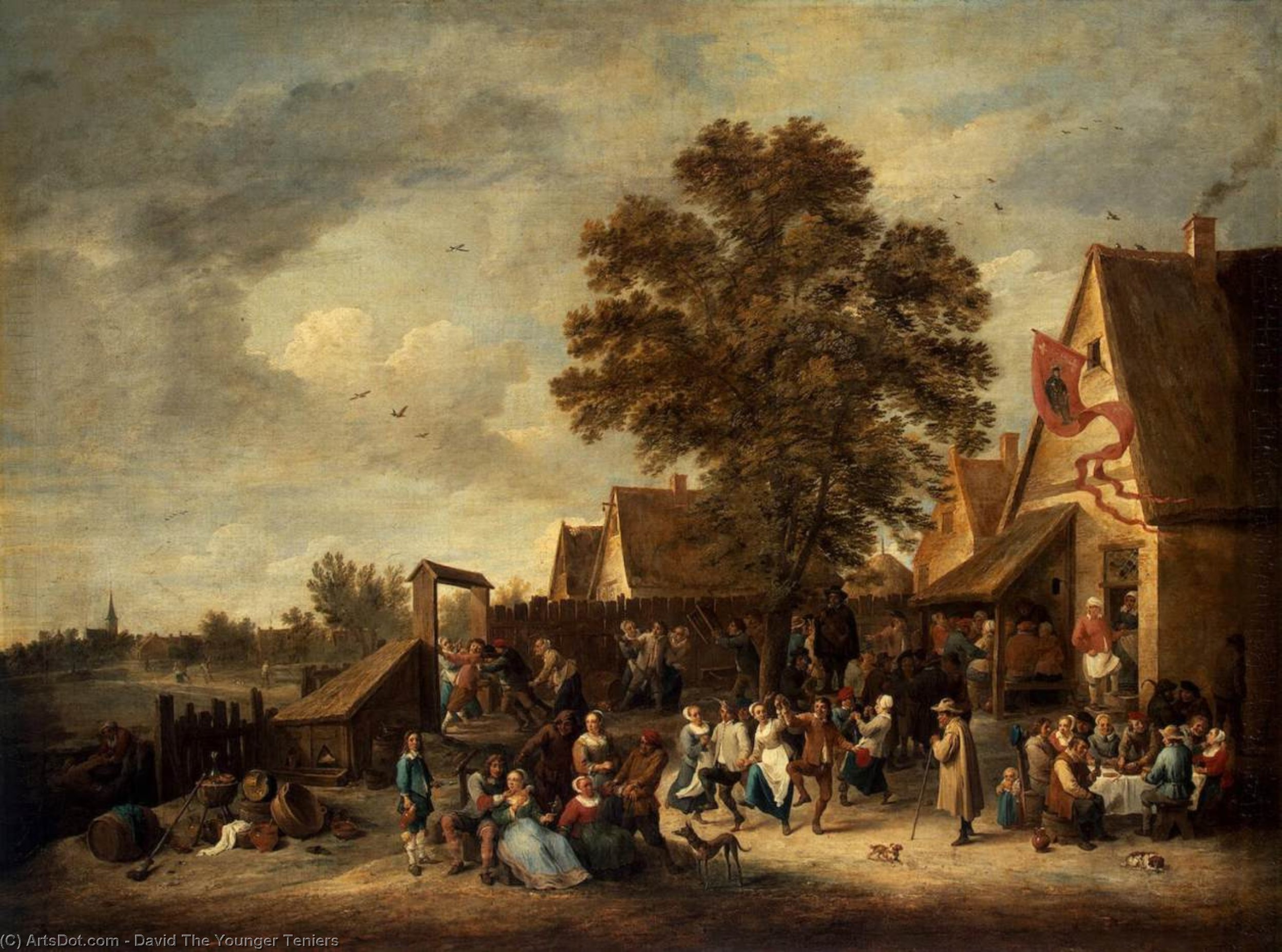 Das Dorffest — David Teniers Der Jüngere