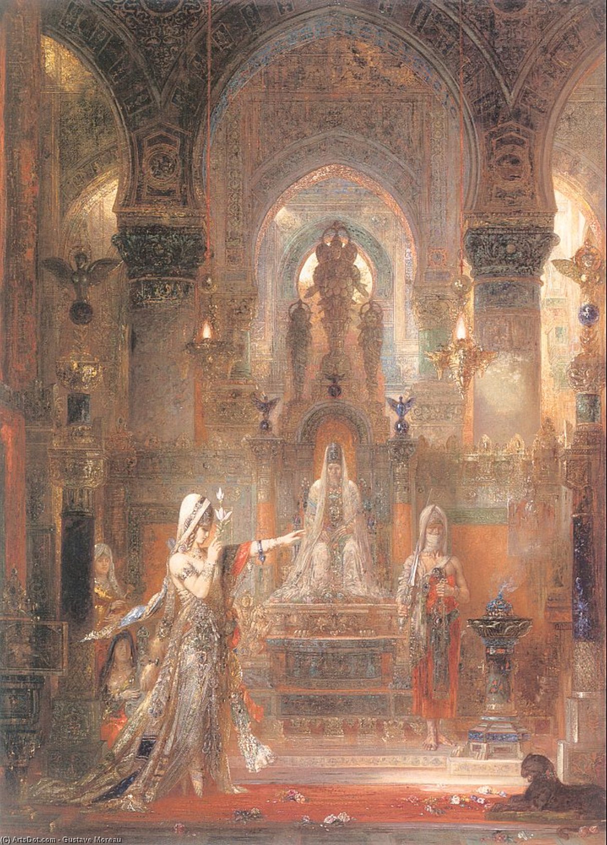 Salomé Dansant Devant Hérode — Gustave Moreau