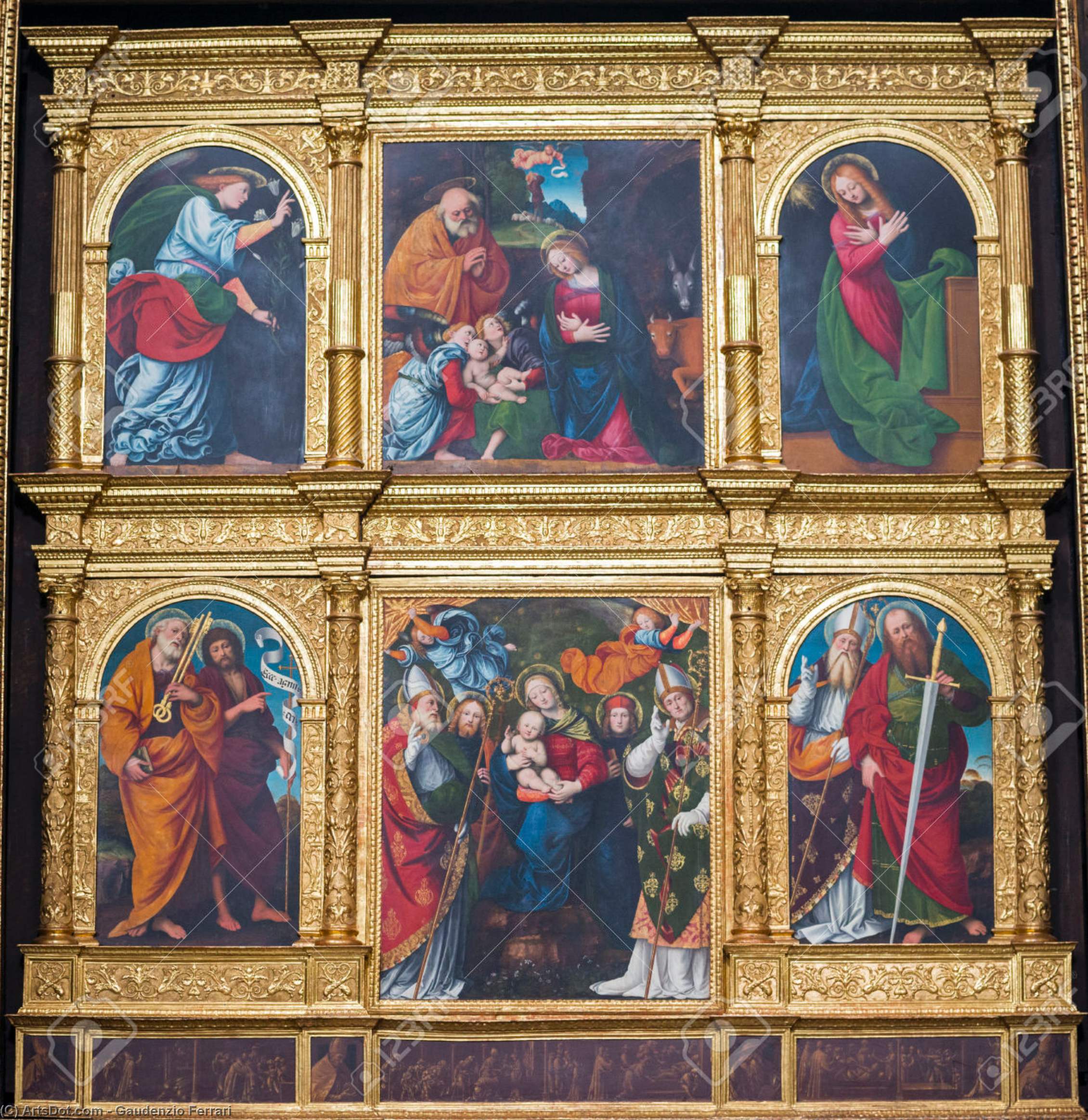 Polyptych — Gaudenzio Ferrari