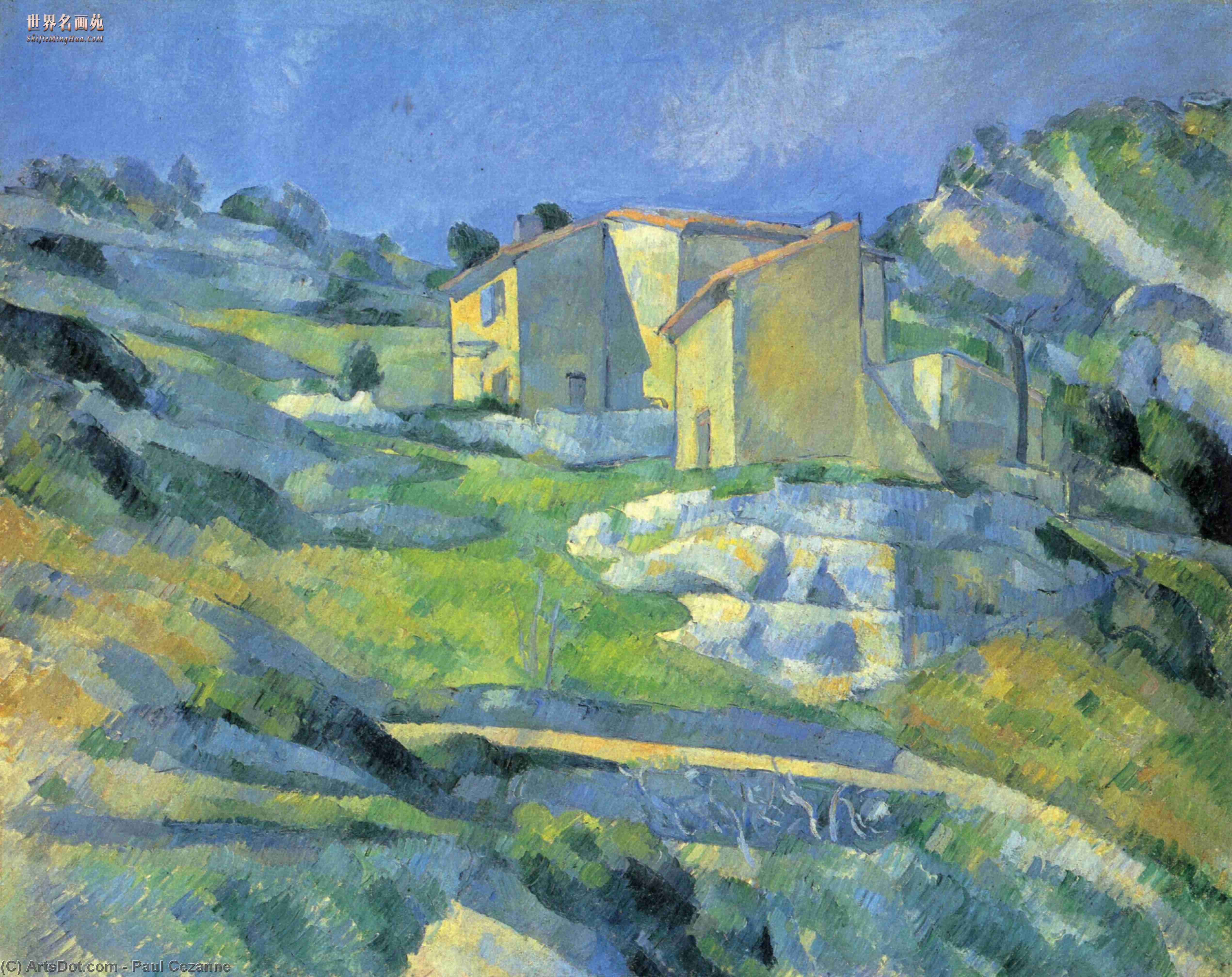 Case Alla L'estaque — Paul Cézanne