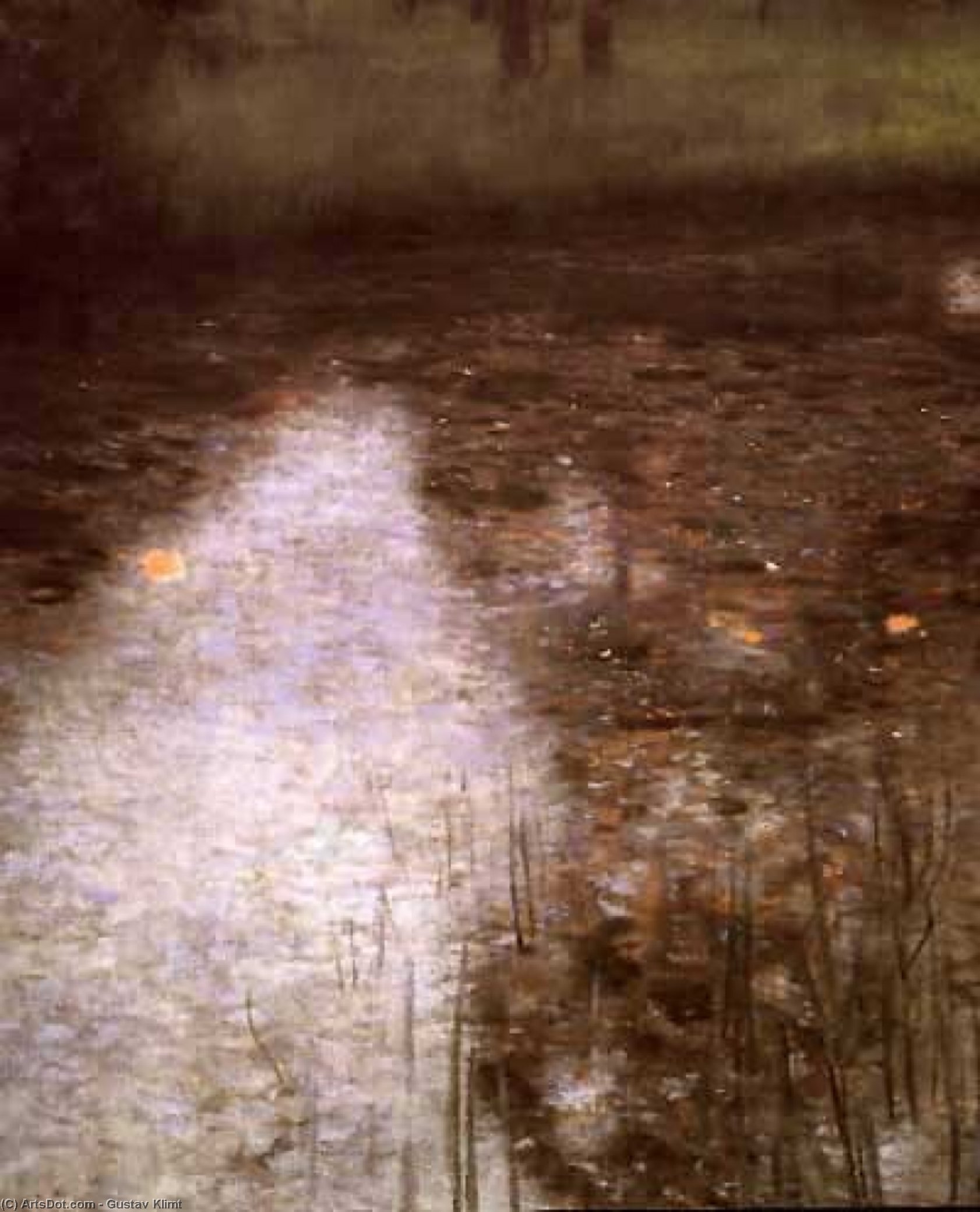 Święcąca Się Łąka — Gustaw Klimt
