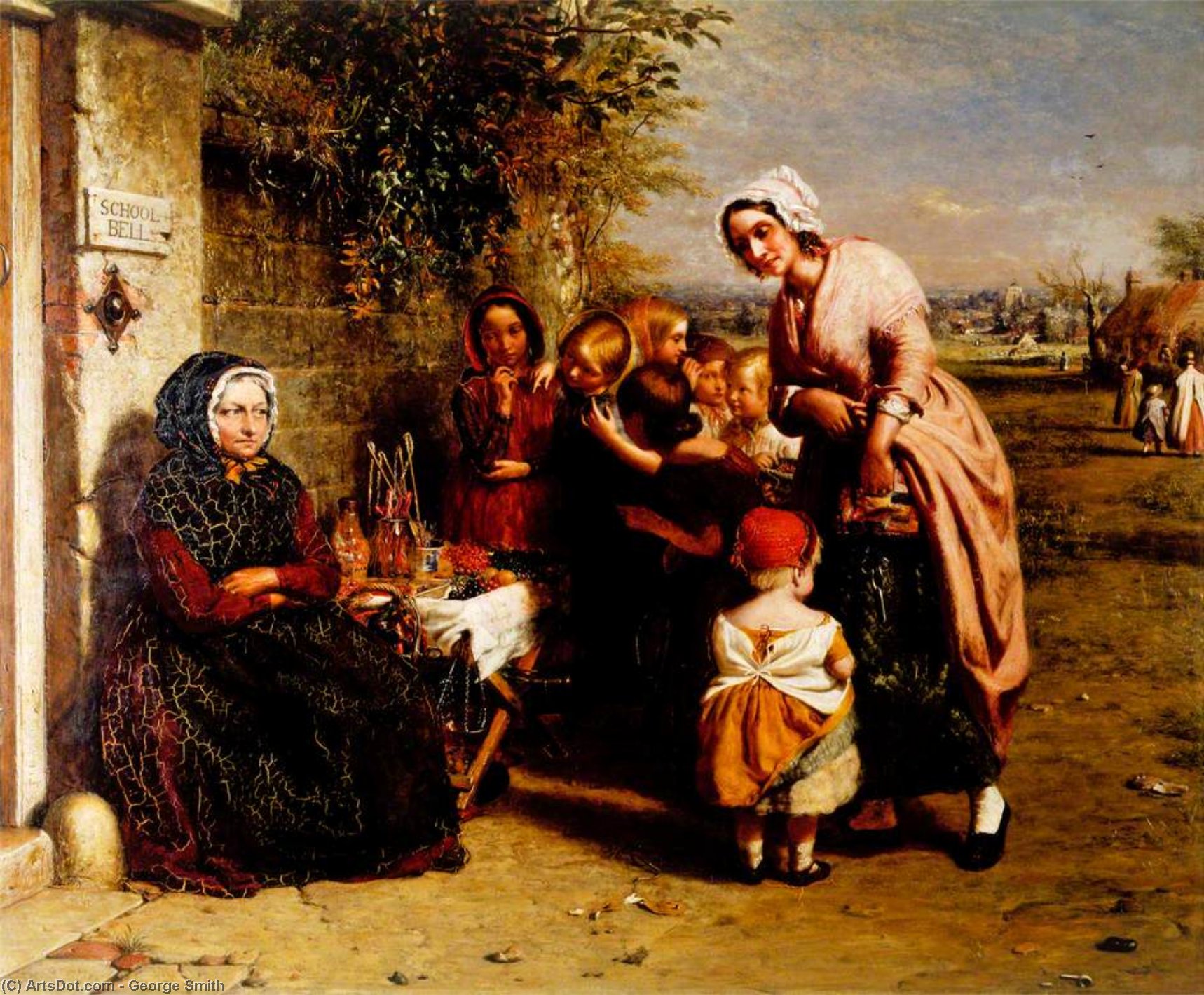 Temptation - A Fruit Stall — George Smith