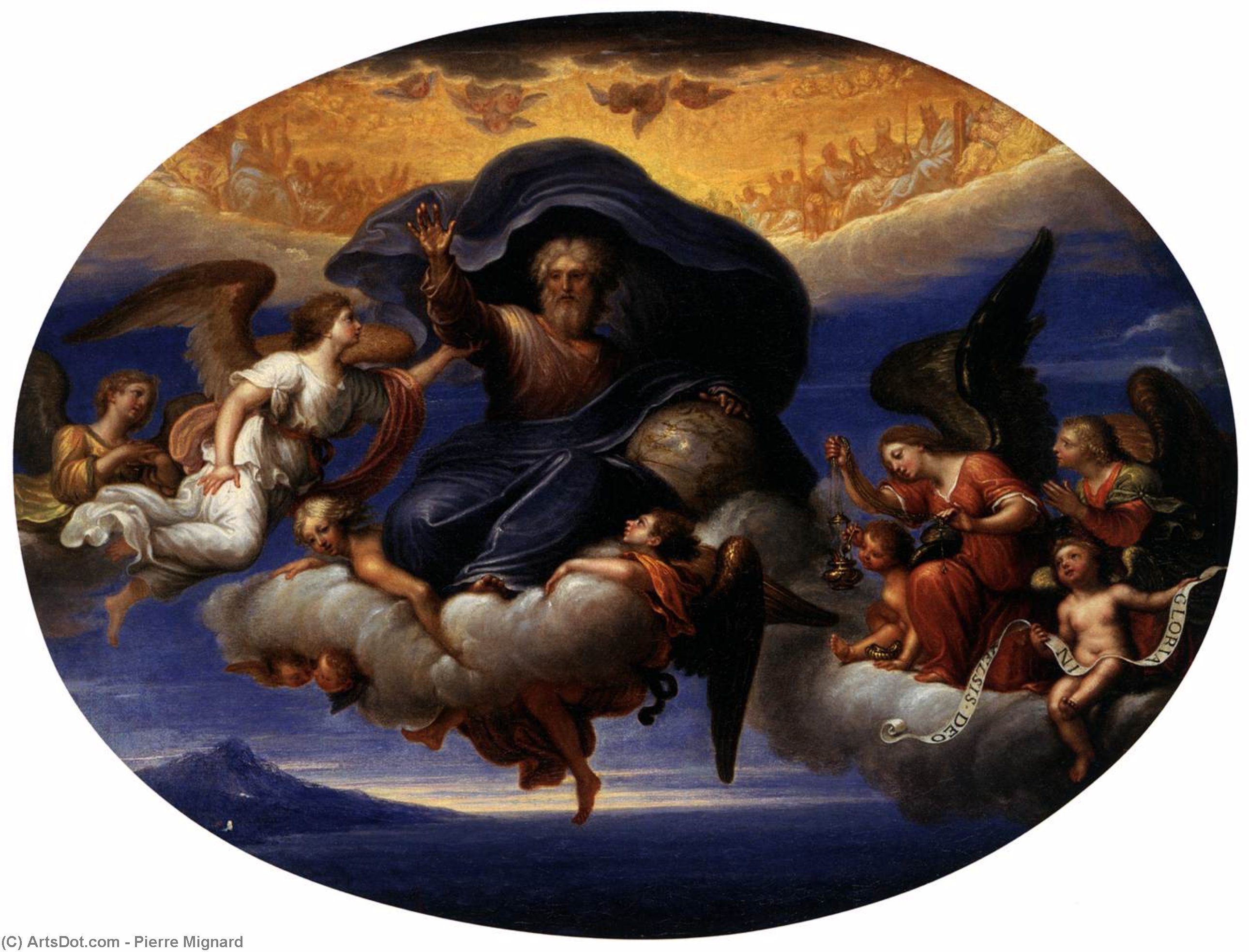 God The Father — Pierre Mignard
