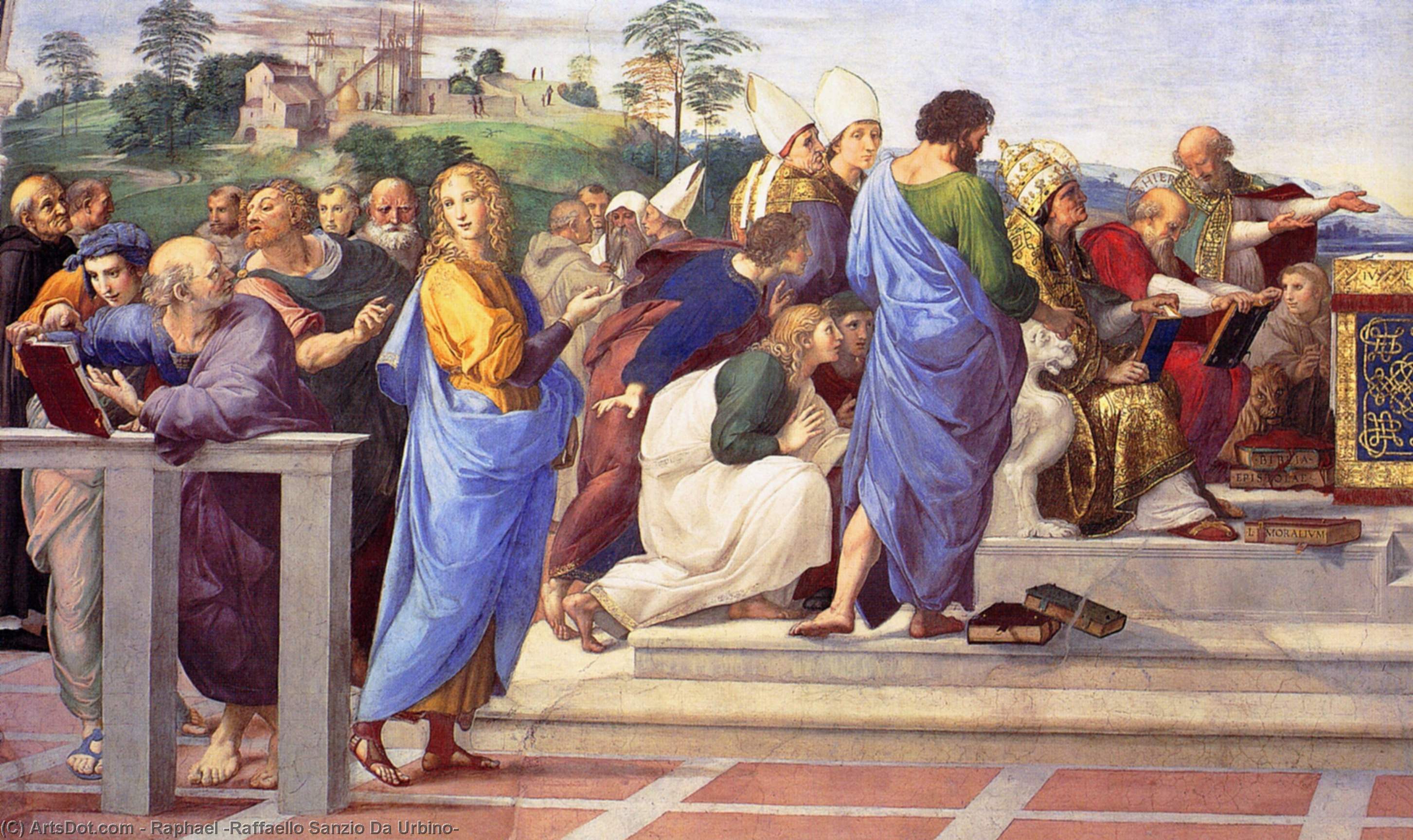 Stanza Della Segnatura D07 — Raffaello