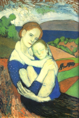Madre E Figlio — Pablo Picasso