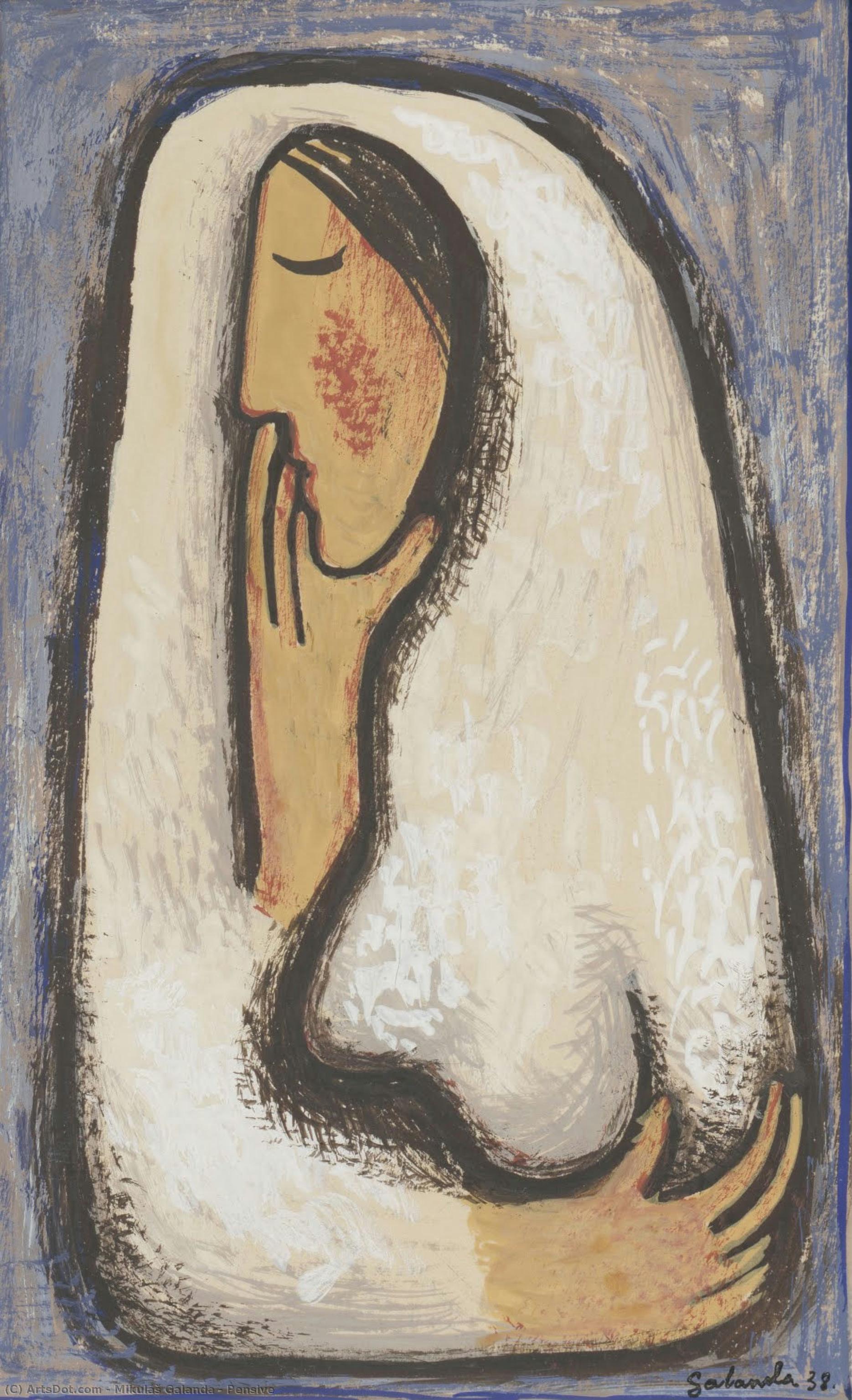 Pensive — Mikuláš Galanda