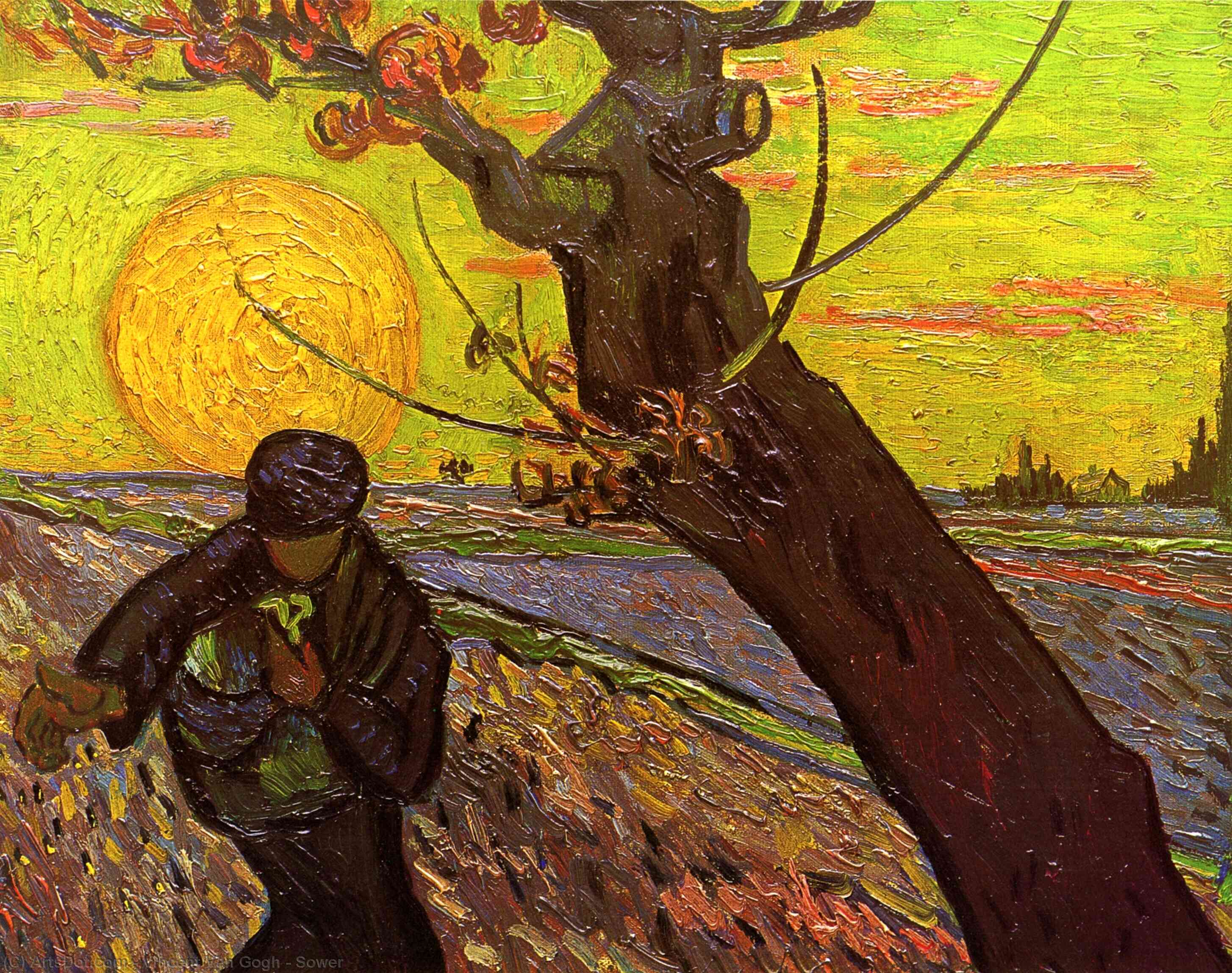 Żniwiarz — Vincent Willem Van Gogh