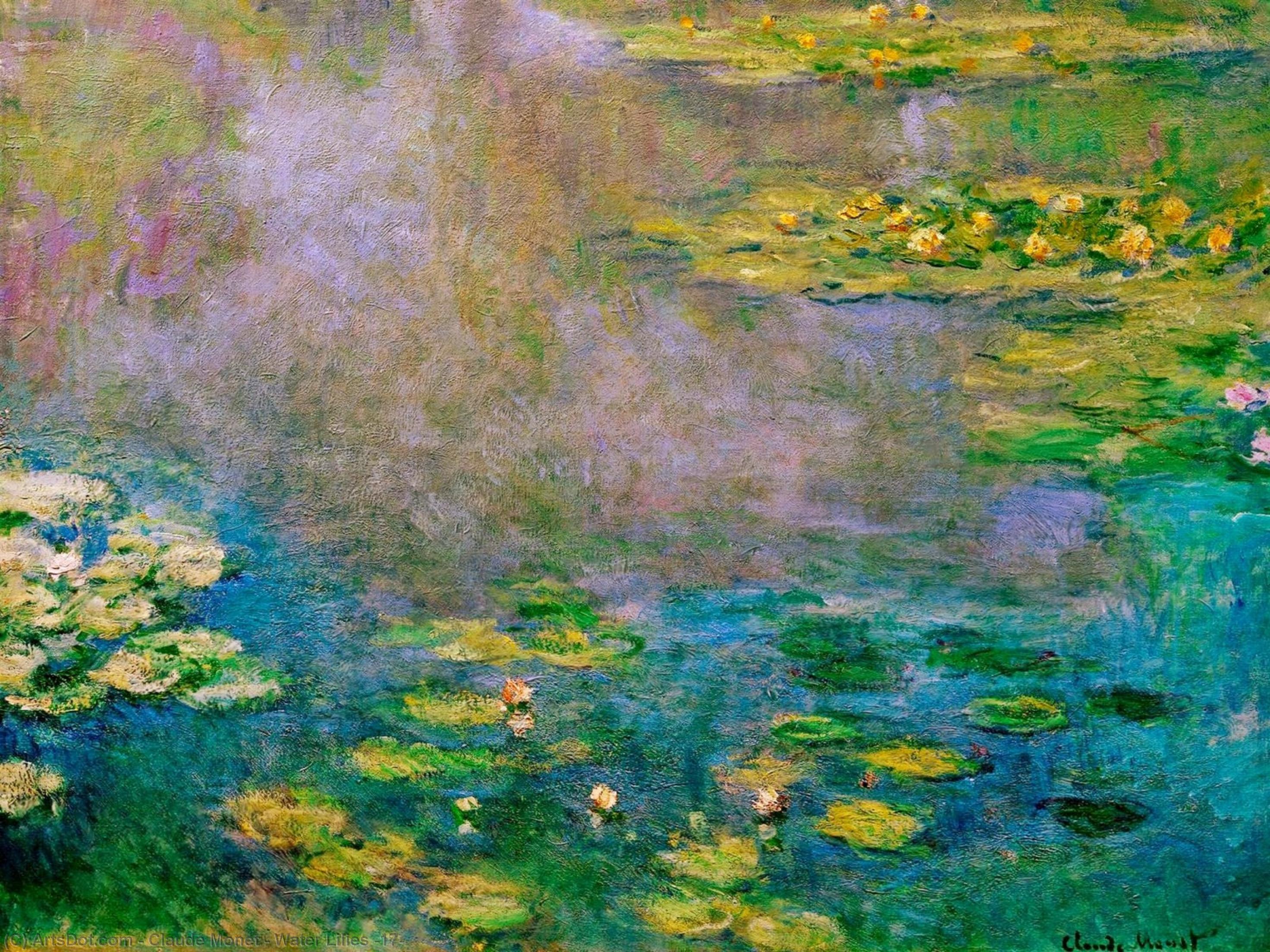Su Çiçekleri (17) — Claude Monet