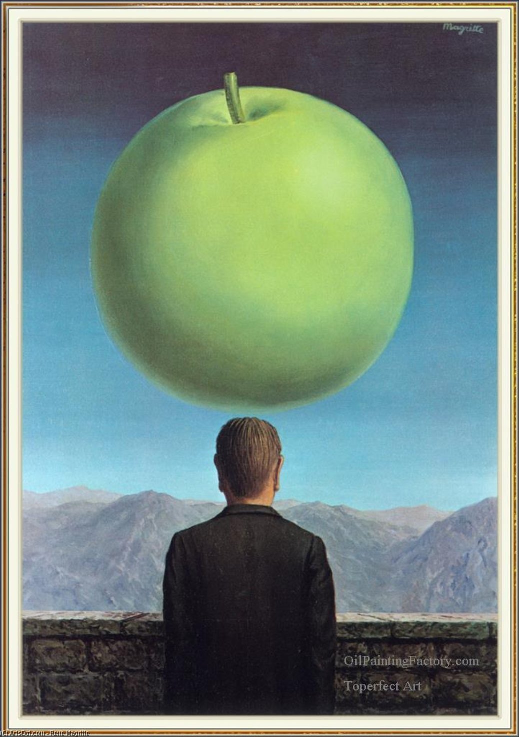 Der Postkarte — René Magritte