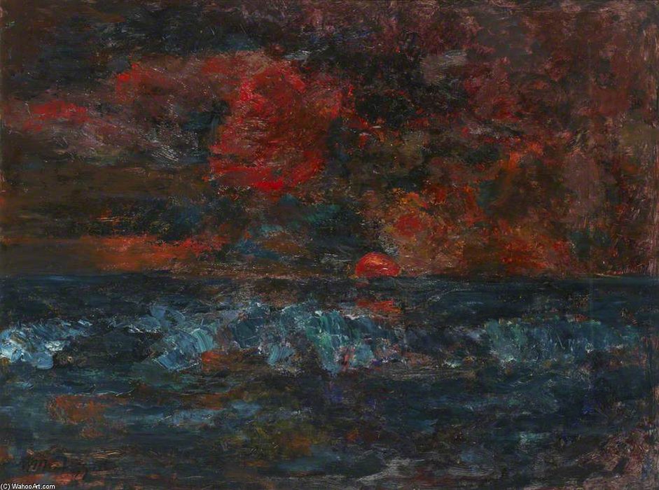 The Ebbing Tide — William Mactaggart