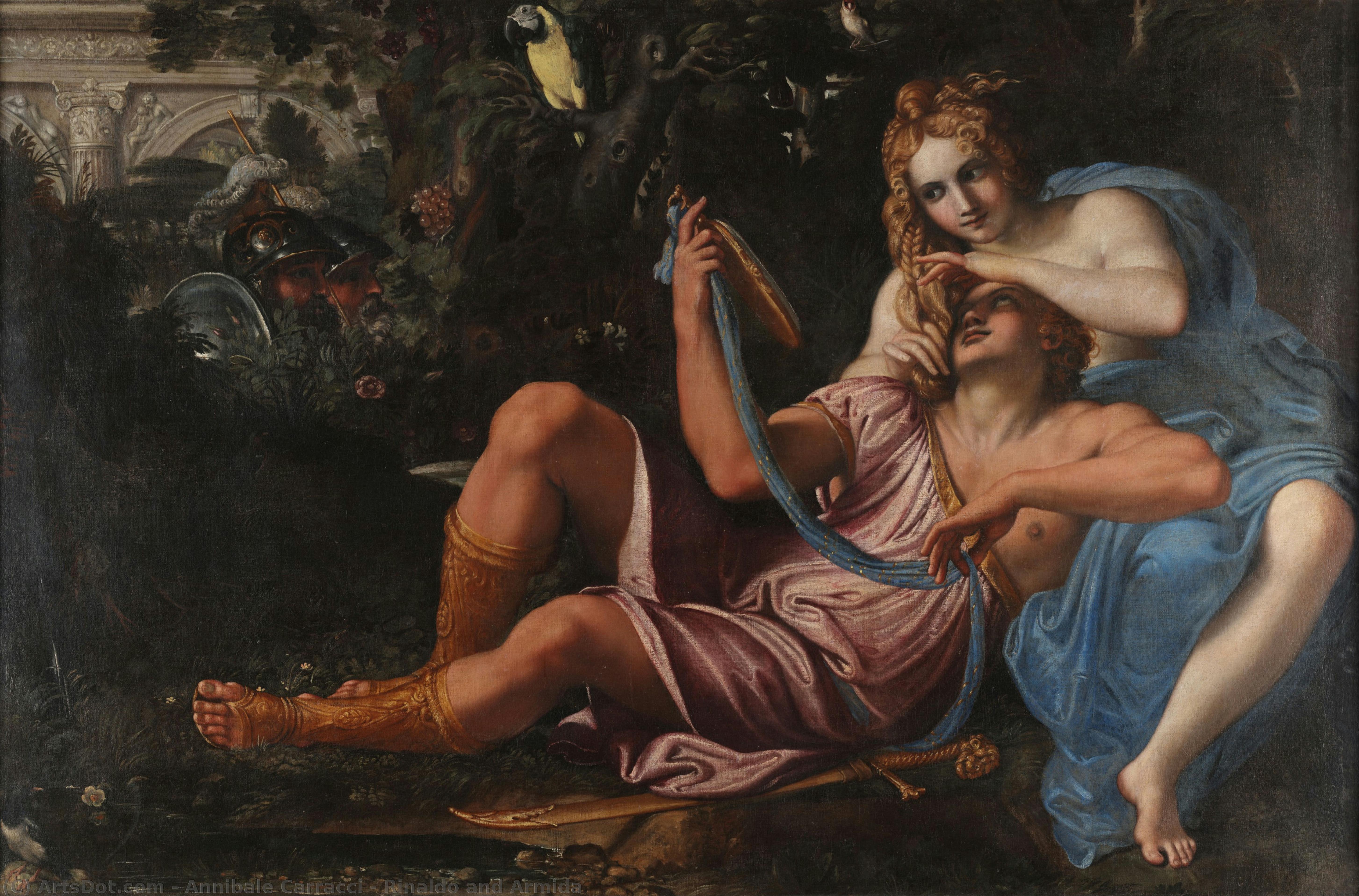 Rinaldo And Armida — Annibale Carracci