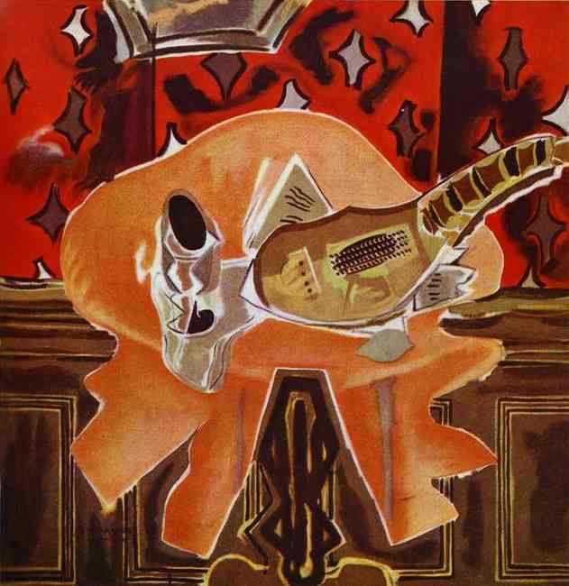 Der Rote Podest — Georges Braque