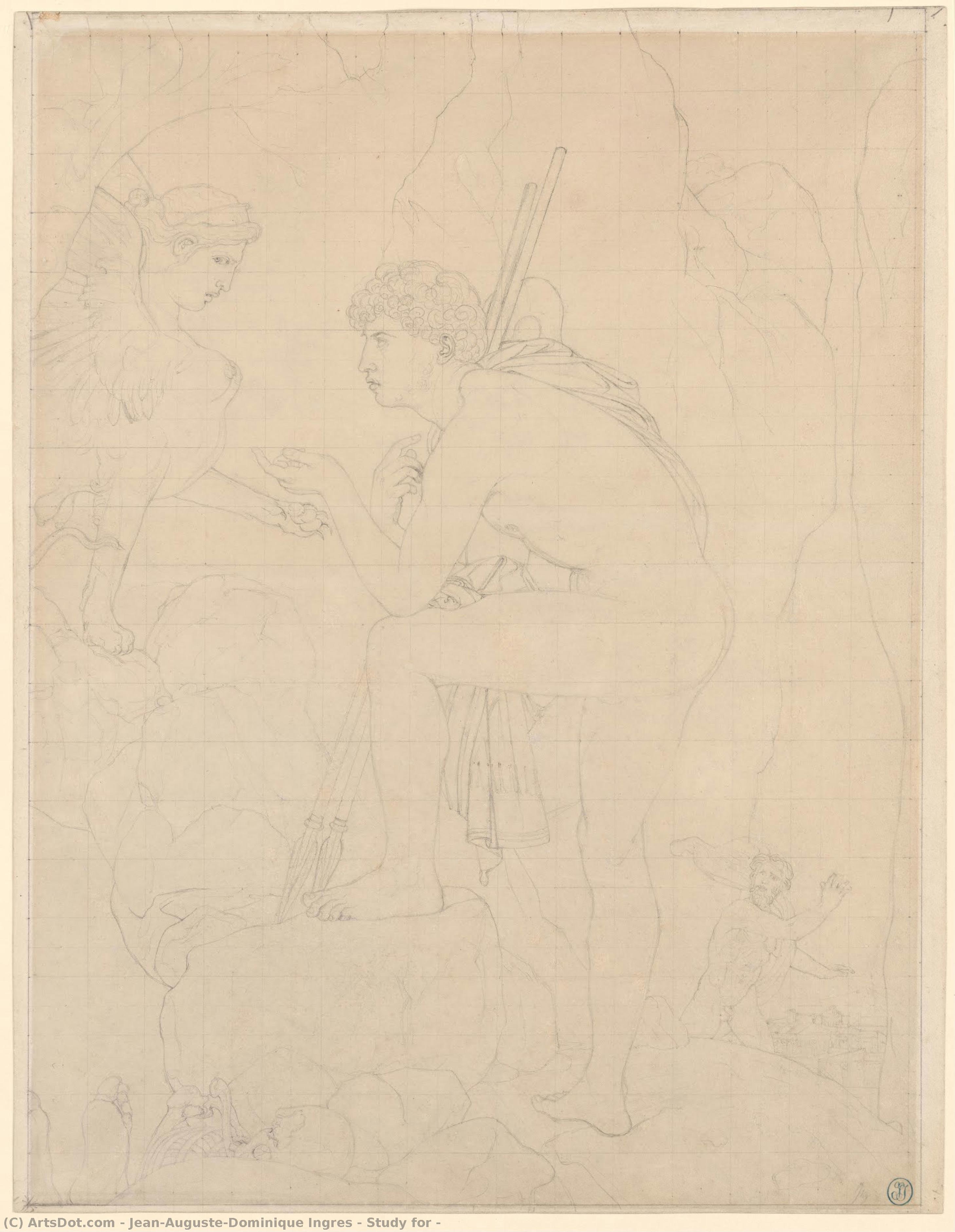 Study For — Jean-auguste-dominique Ingres