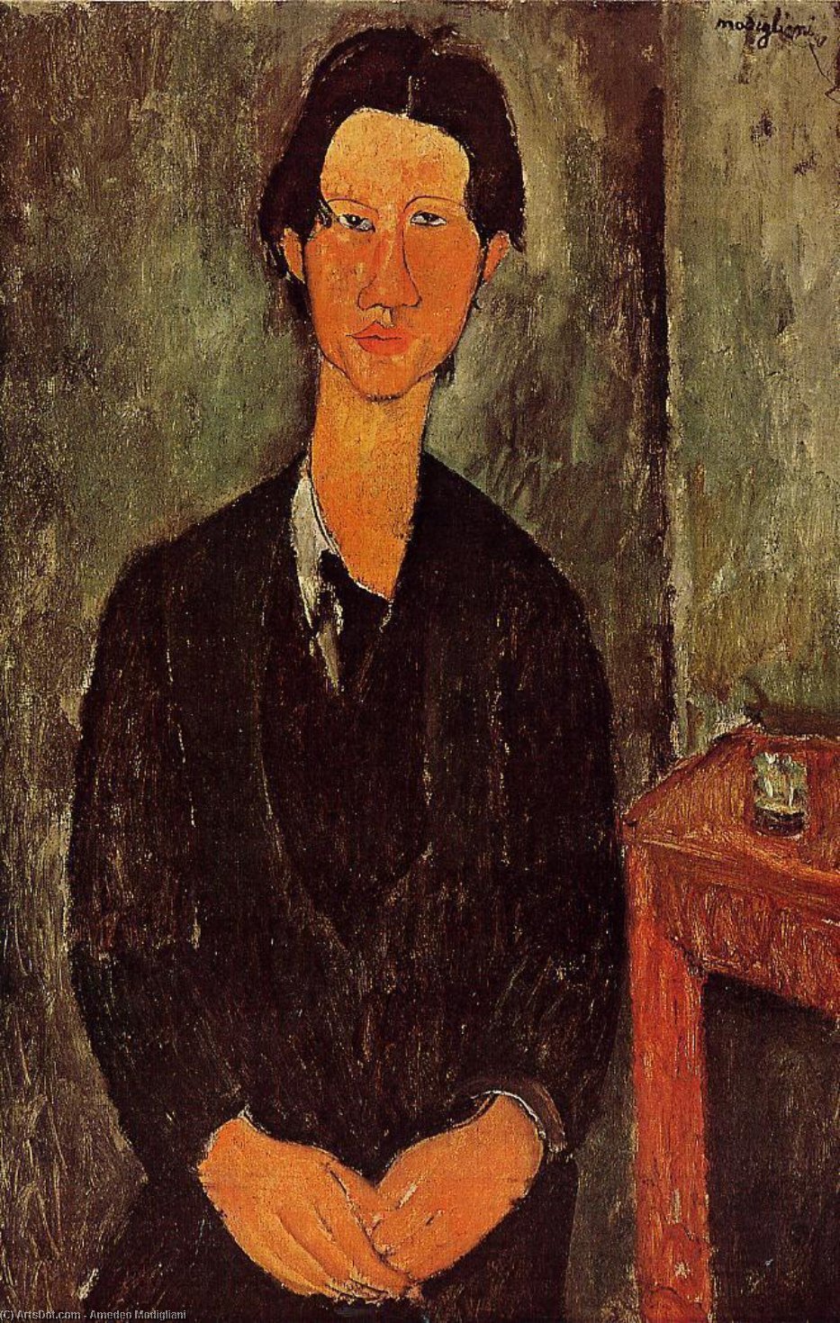 Ritratto Di Chaim Soutine — Amedeo Modigliani