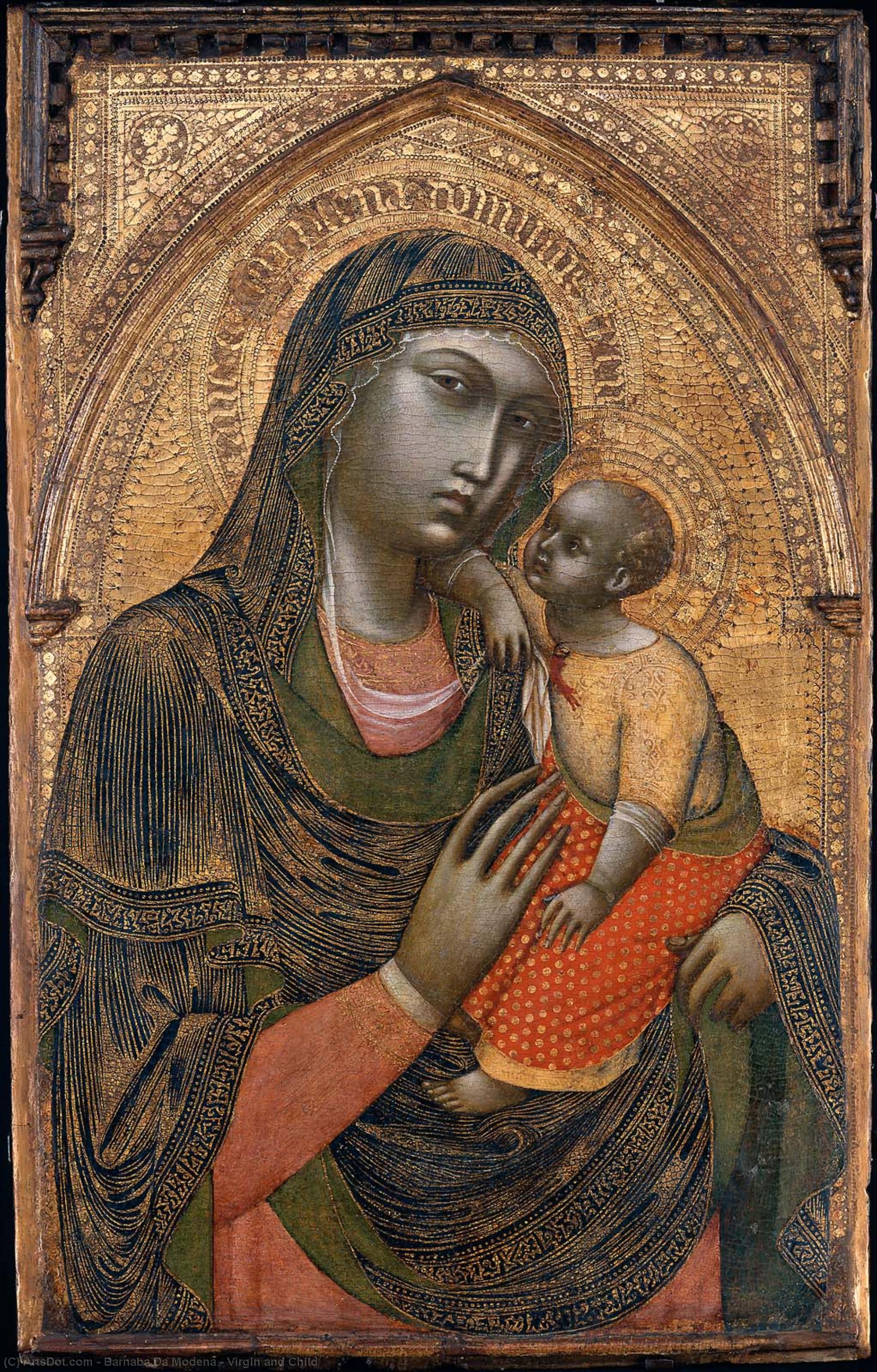 Virgin And Child — Barnaba De Módena