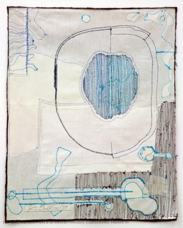 Medeic Callisthenic Moves Vi — Geta Brătescu