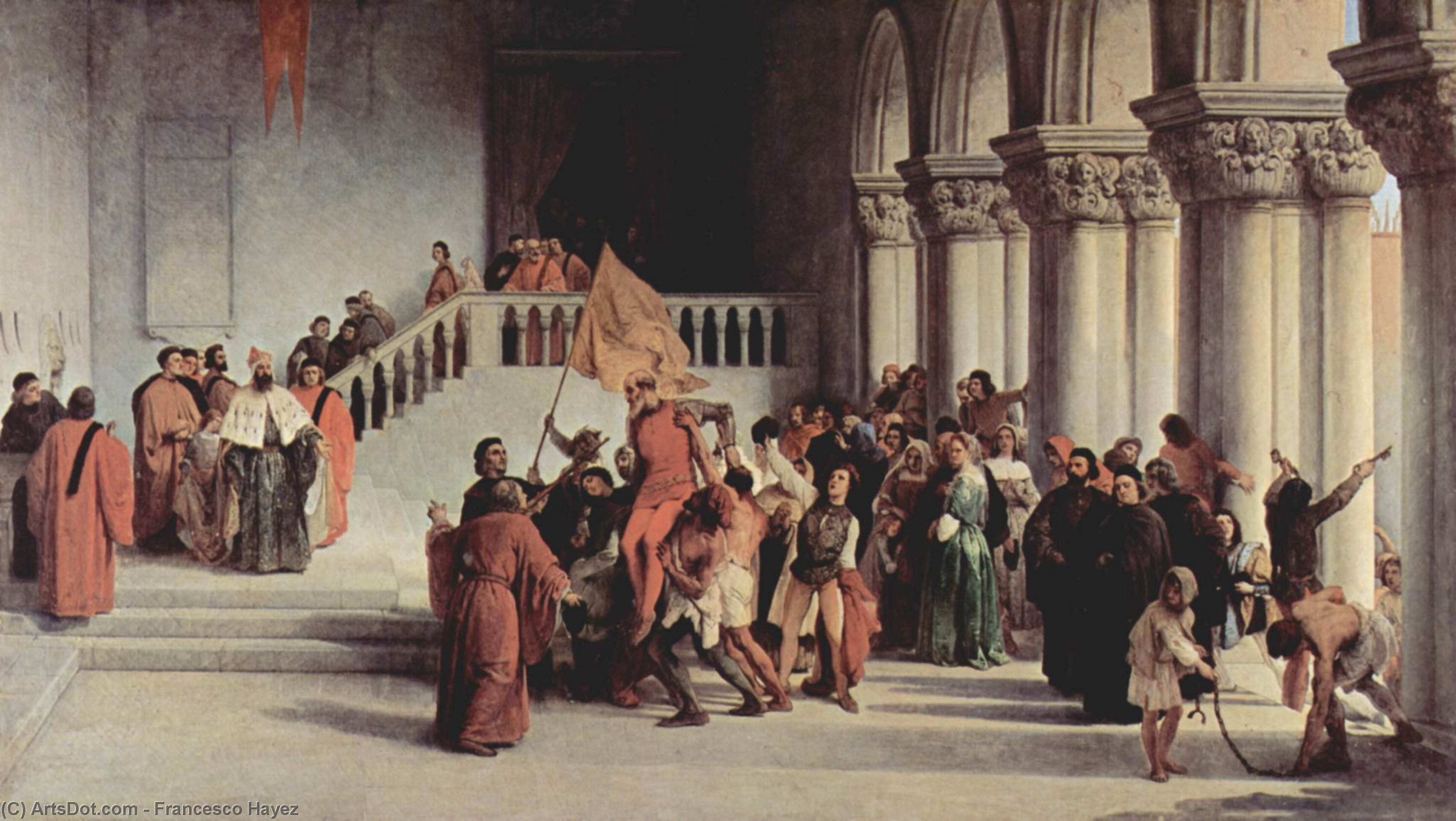 The Liberation From The Prison Of Vettor Pisani — Francesco Hayez