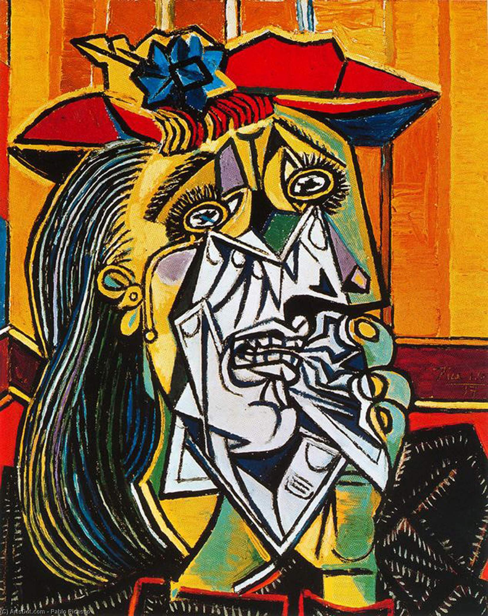 Grædende Kvinde — Pablo Picasso