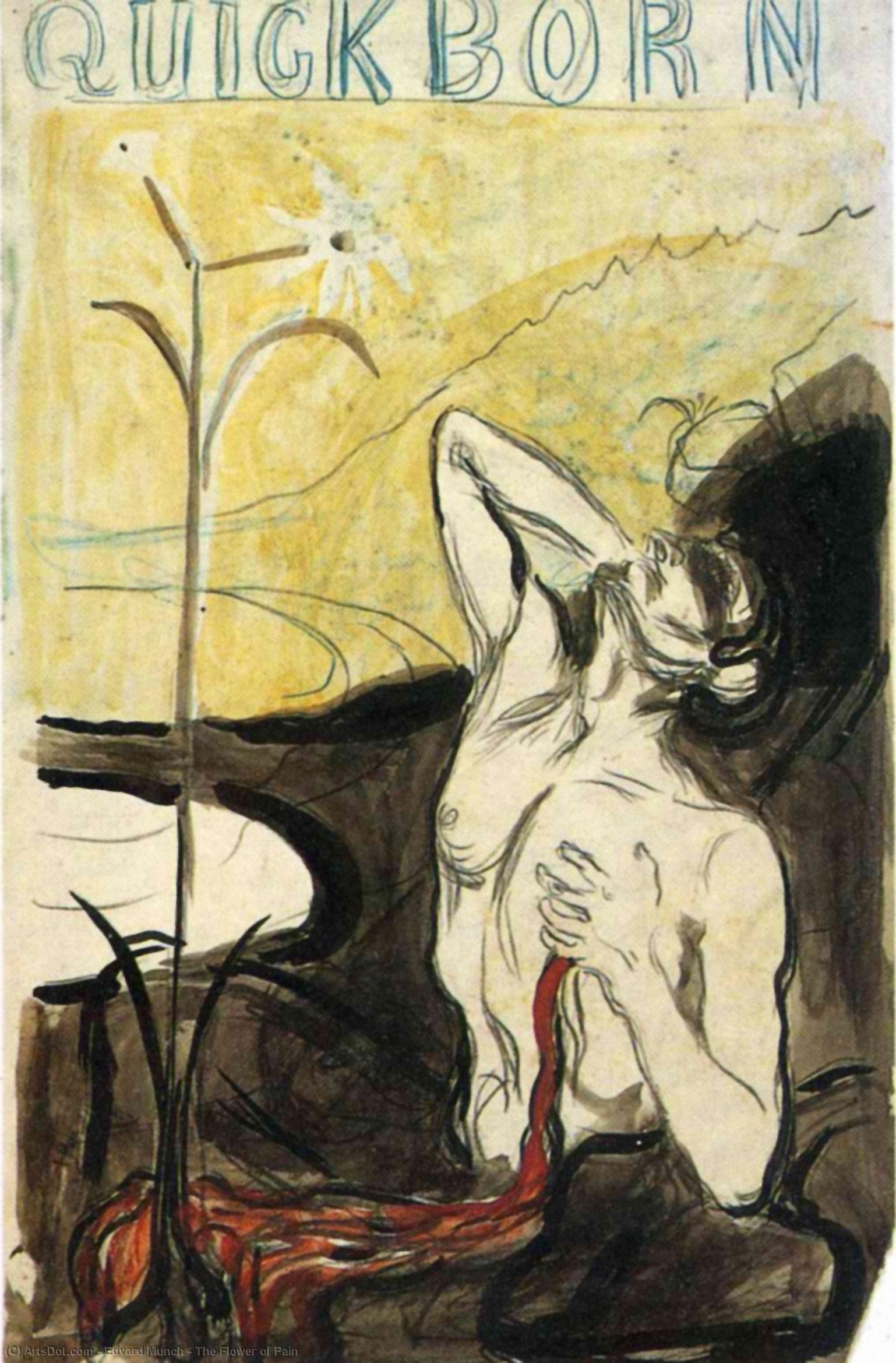 The Flower Of Pain — Edvard Munch