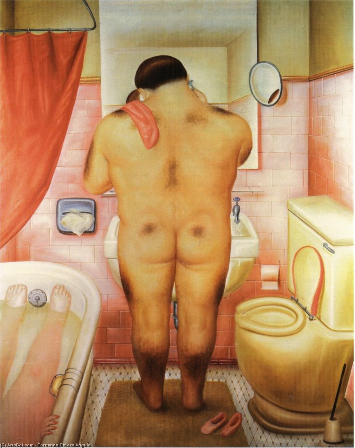 Hommage À Bonnard — Fernando Botero