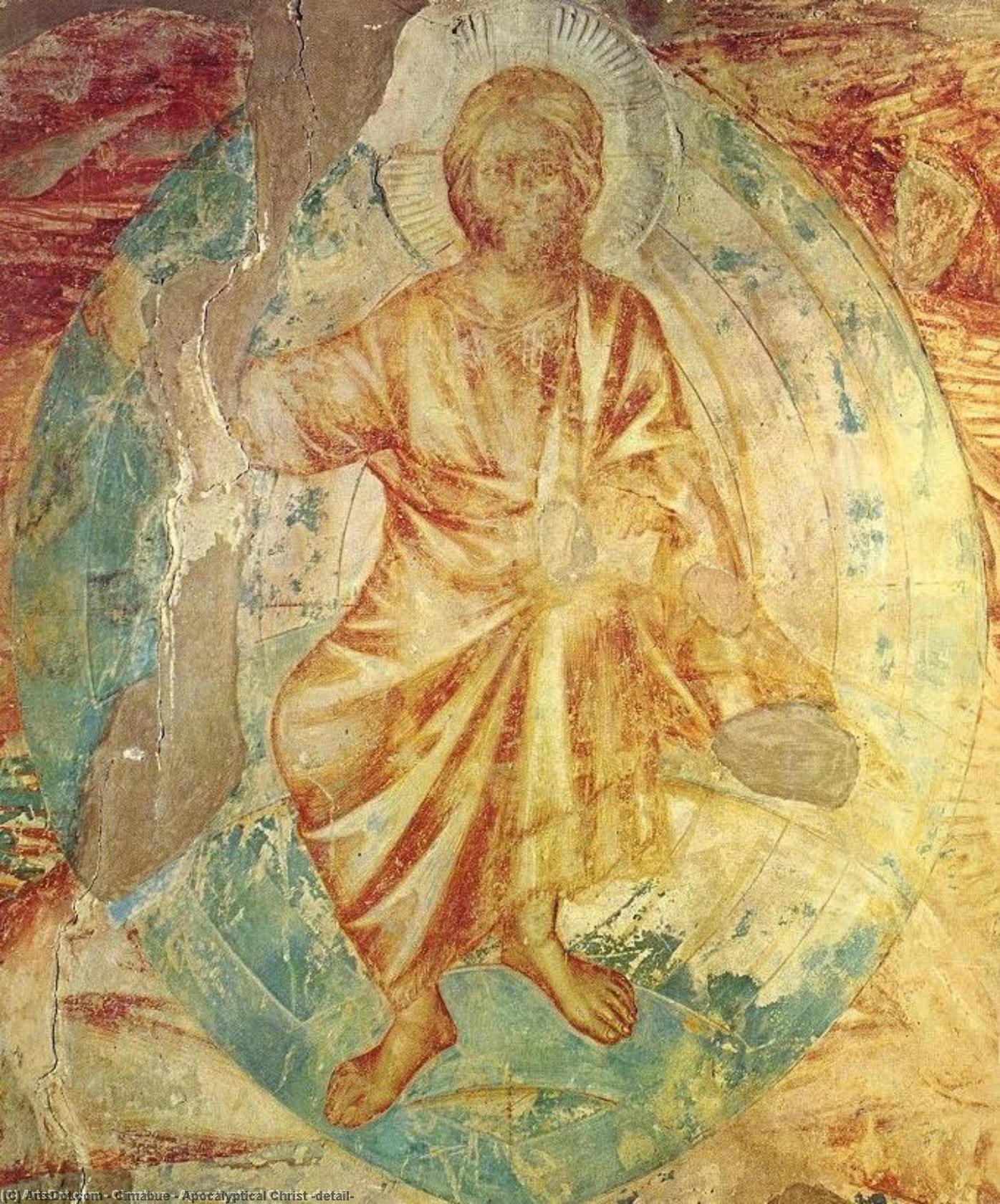 Apocalyptical Christ (detail) — Cimabue