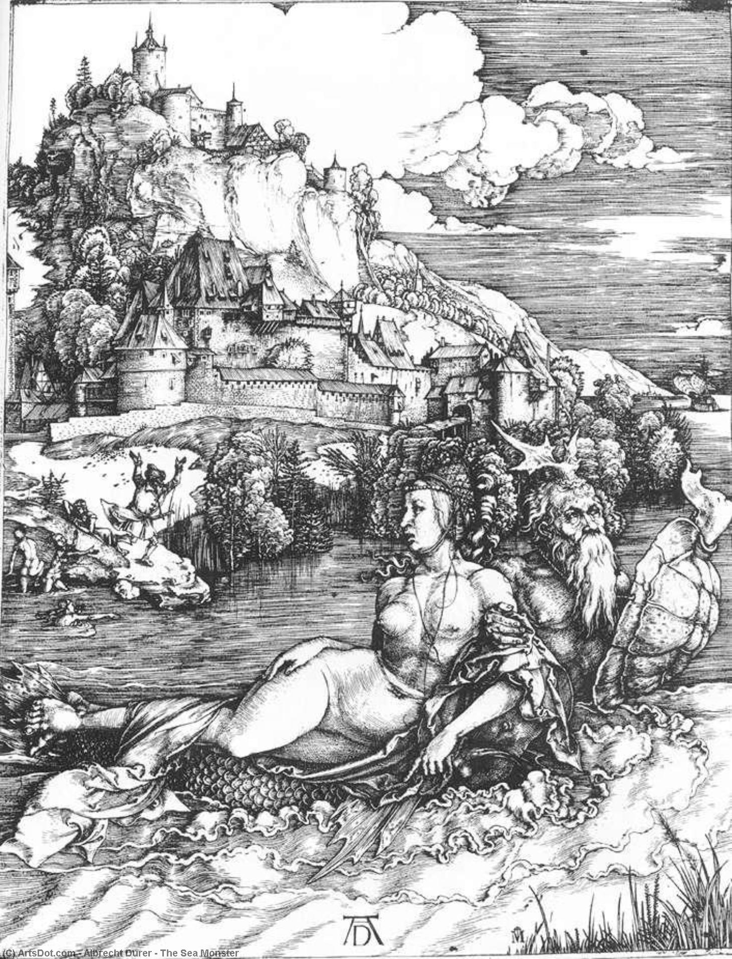 The Sea Monster — Albrecht Dürer