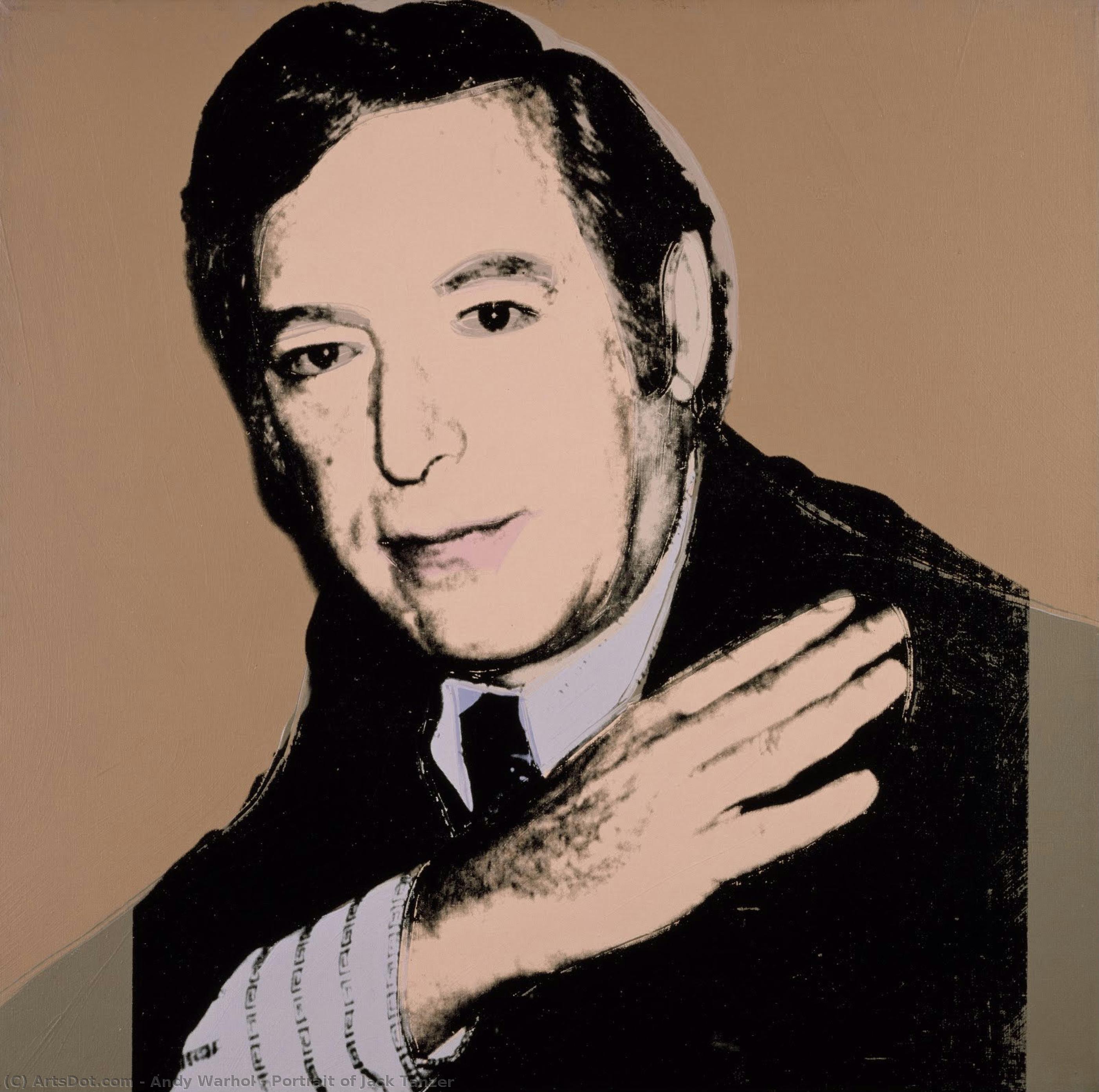Portrait De Jack Tanzer — Andy Warhol