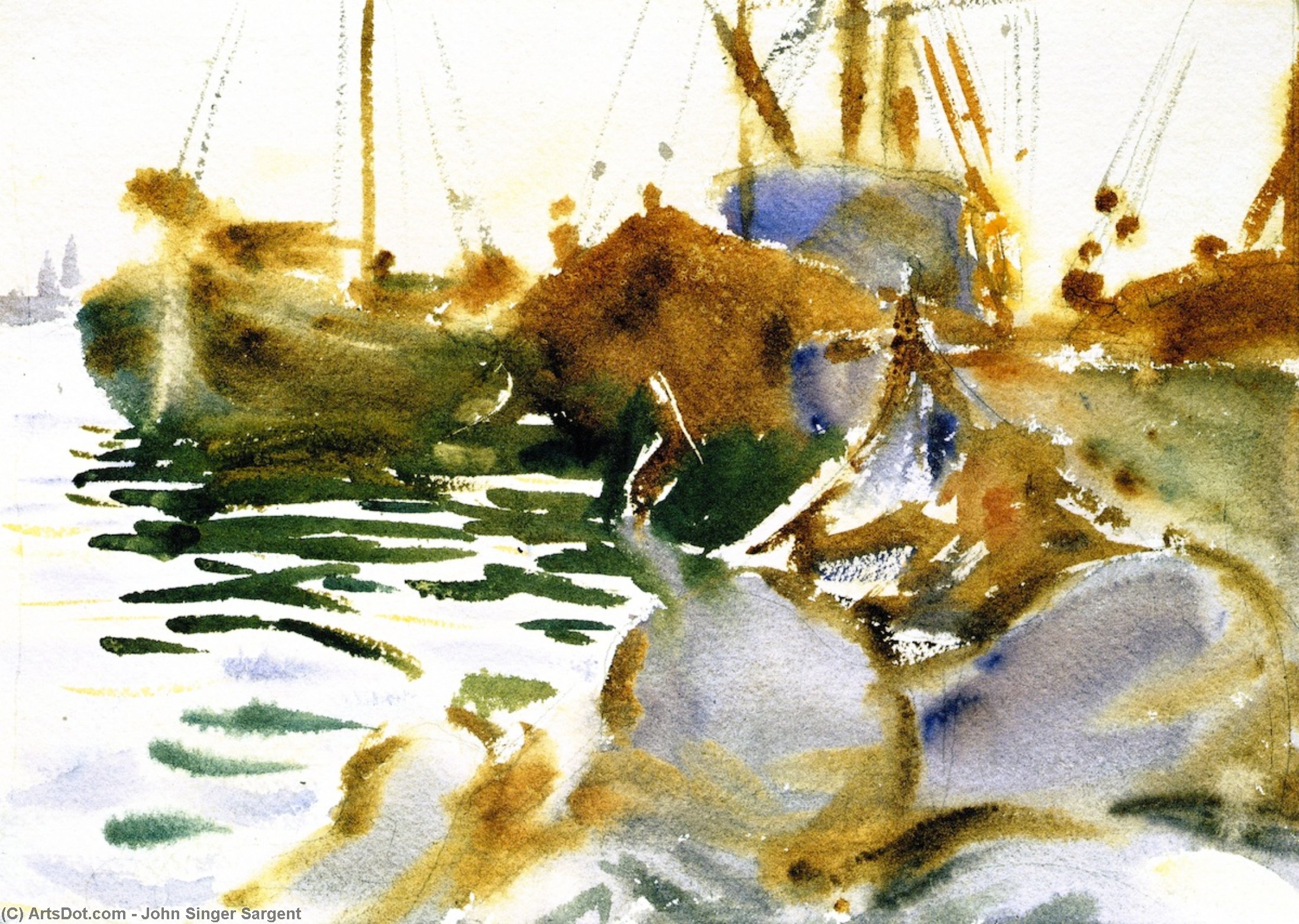 Venice, Sunset — John Singer Sargent