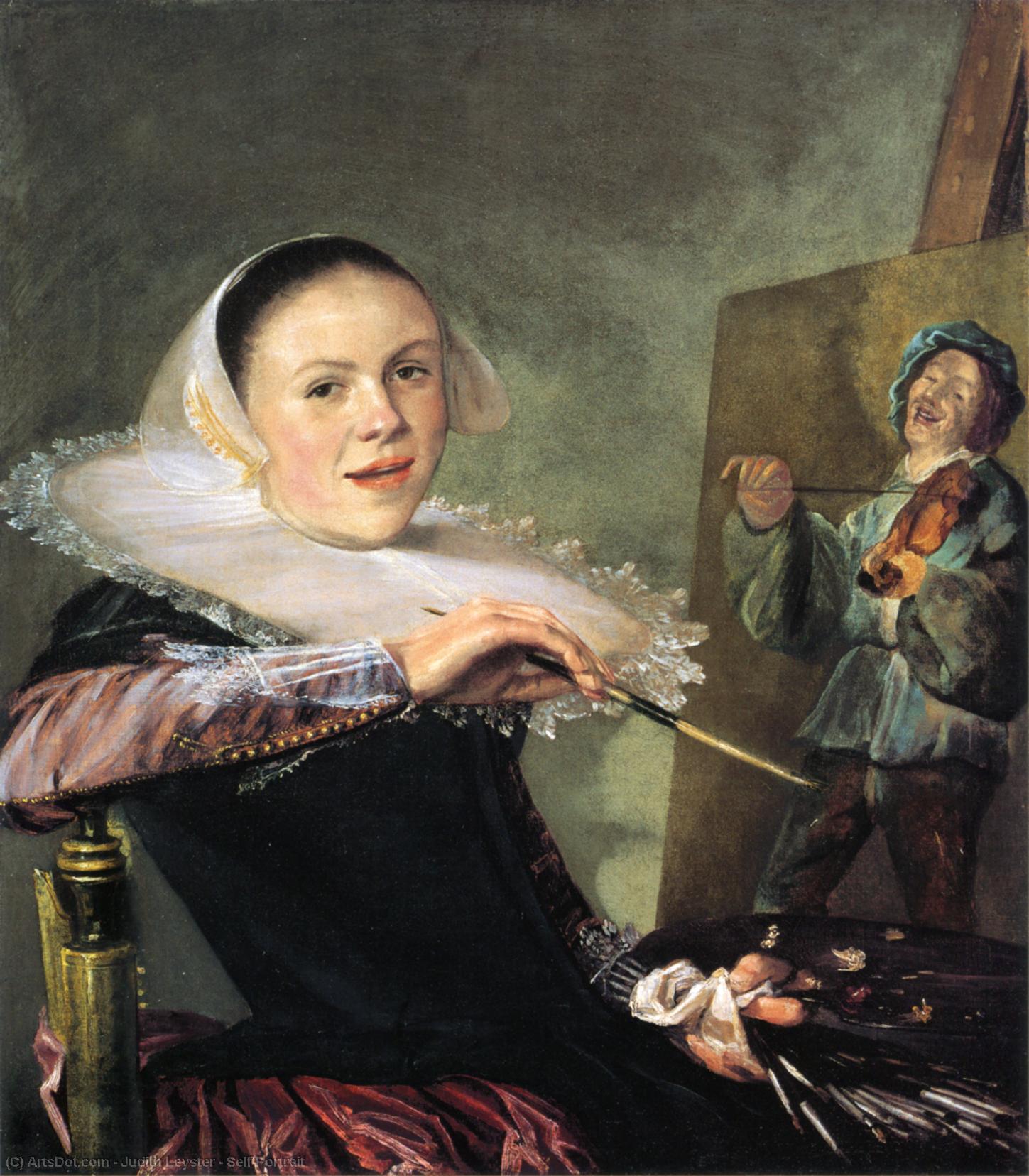 Self-portrait — Judith Jans Leyster