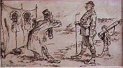 The Golfer Being Disturbed — Henry Sandercock