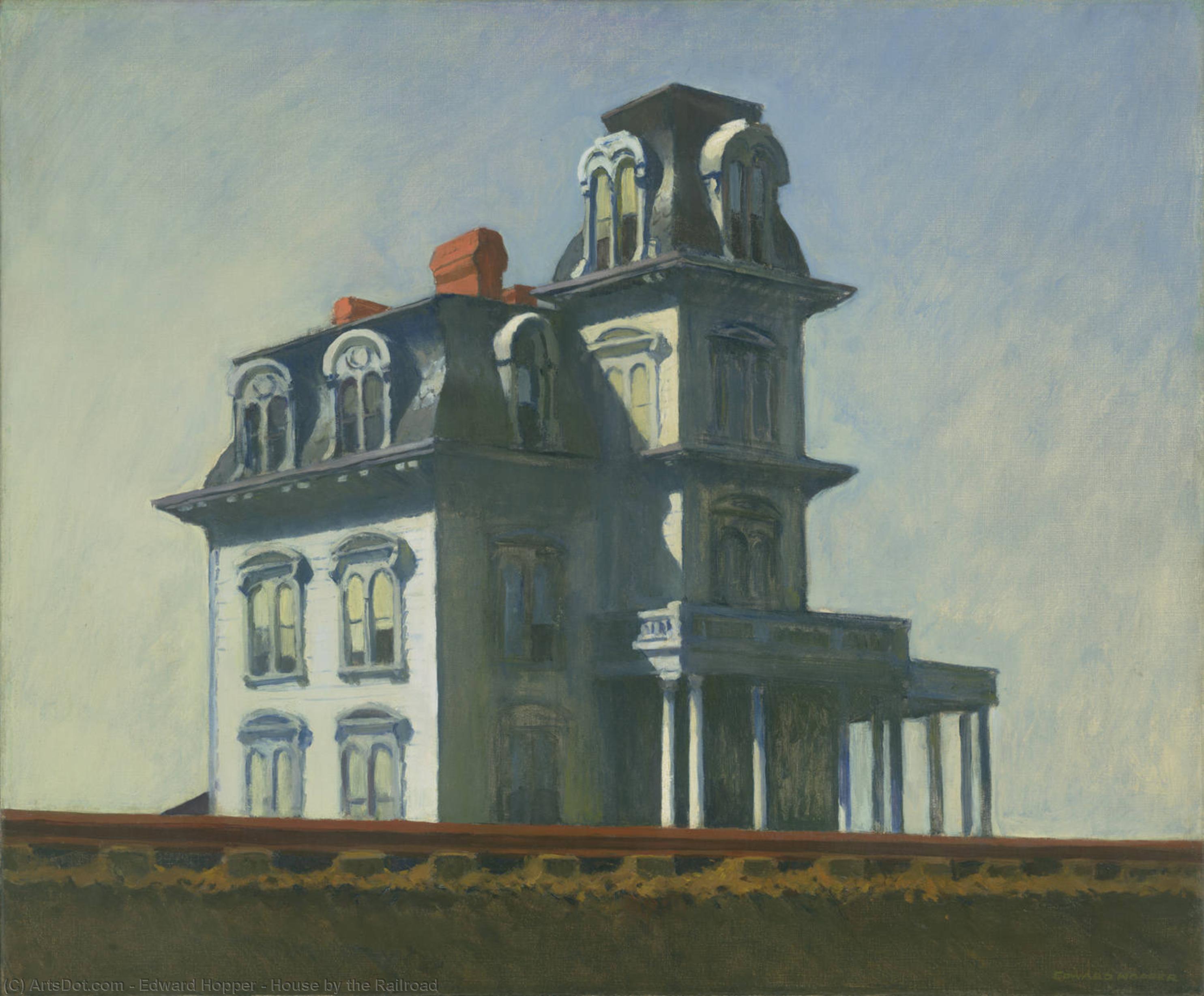 Haus Am Bahnhof — Edward Hopper