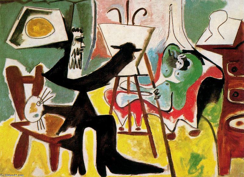 Der Maler Und Sein Modell — Pablo Picasso