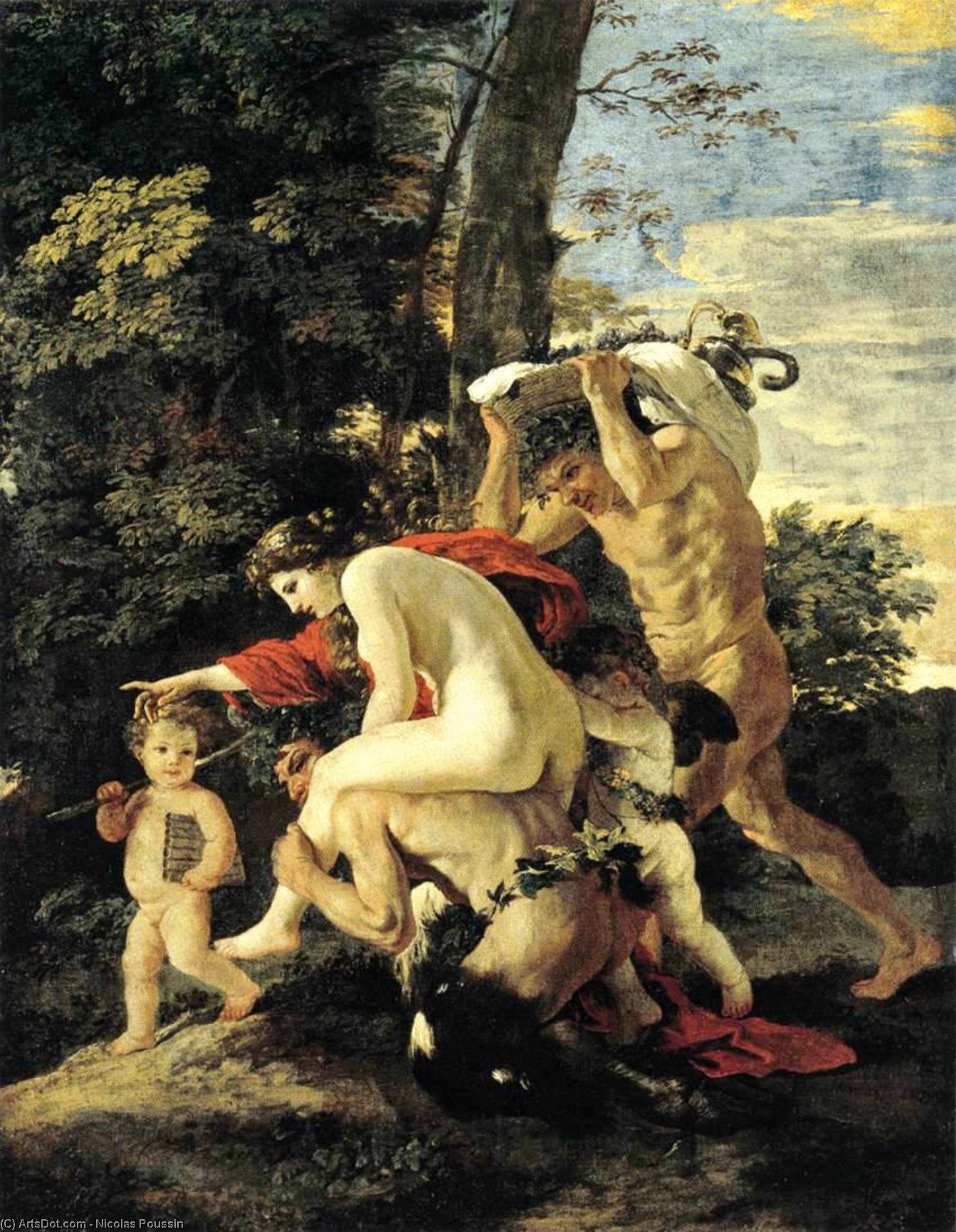 Bacchic Scene — Nikolaus Poussin