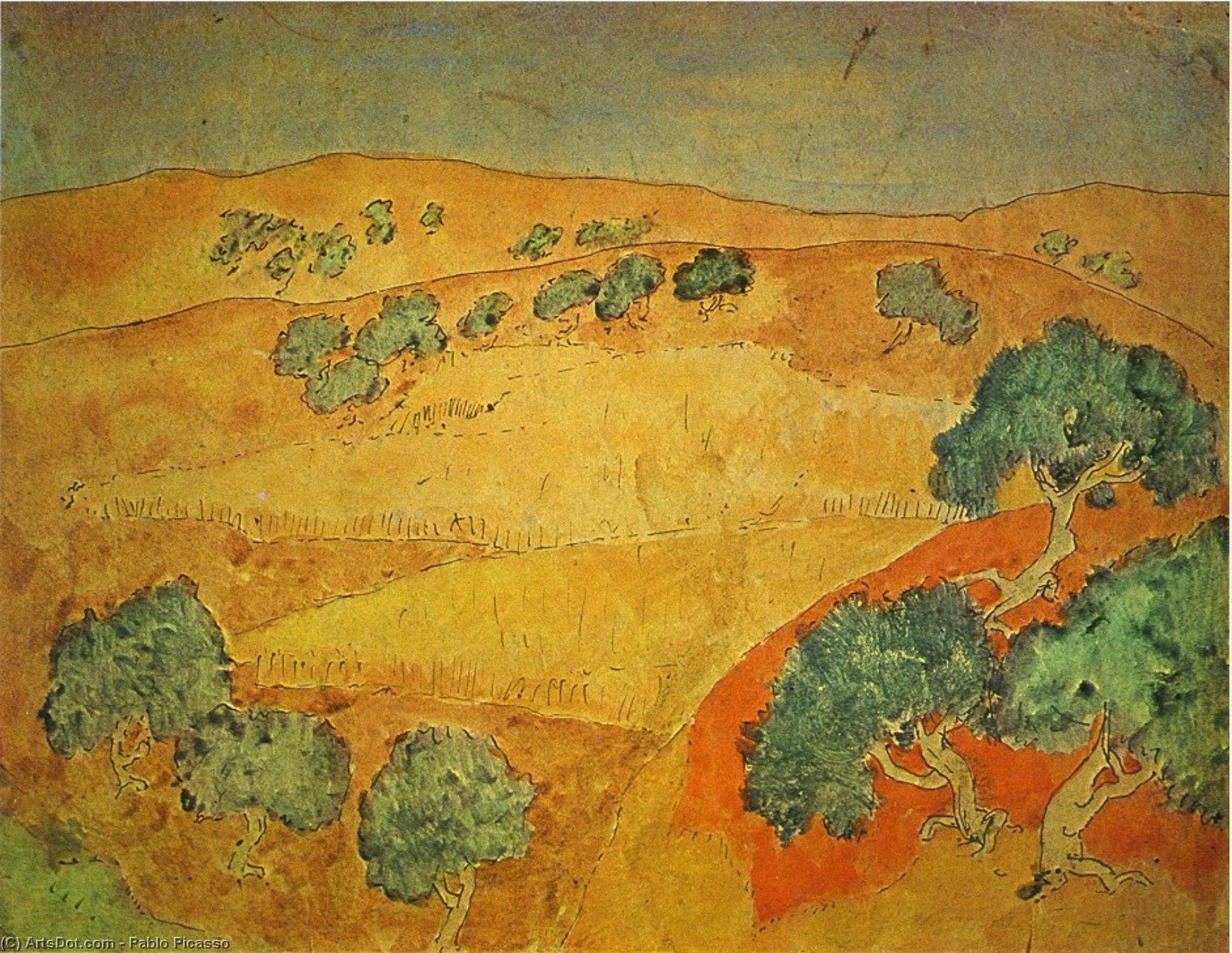 Sommerlandschaft — Pablo Picasso