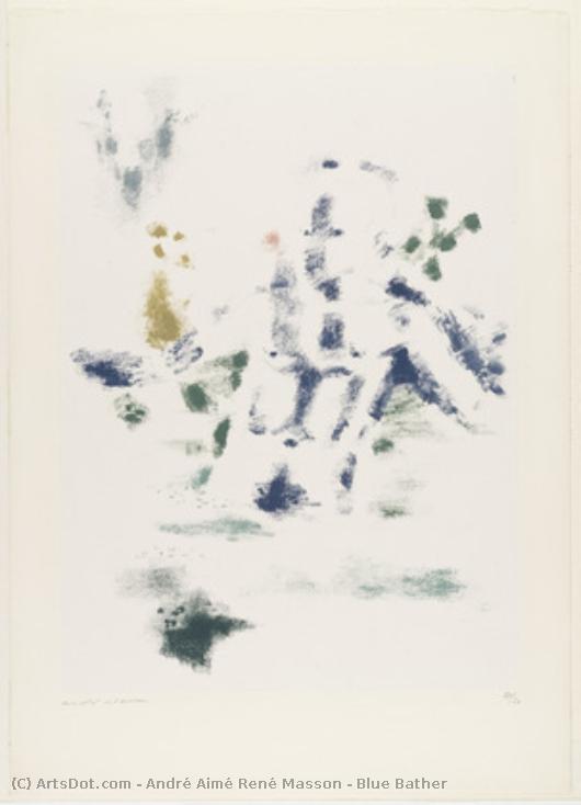 Blue Bather — 앙드레 마송