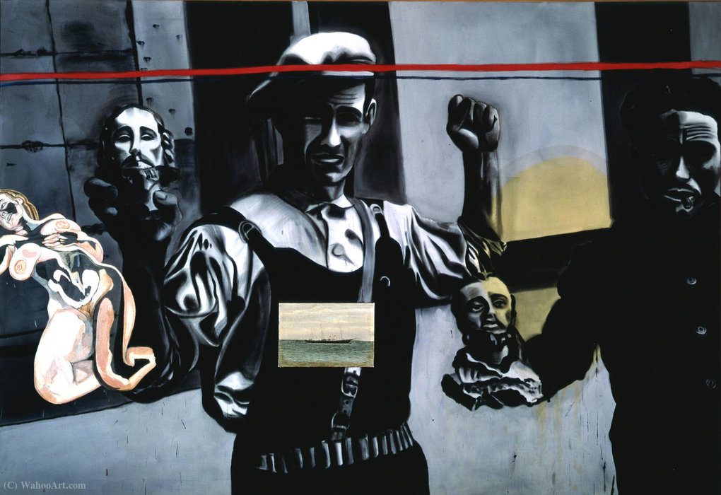Demonic Roland — David Salle
