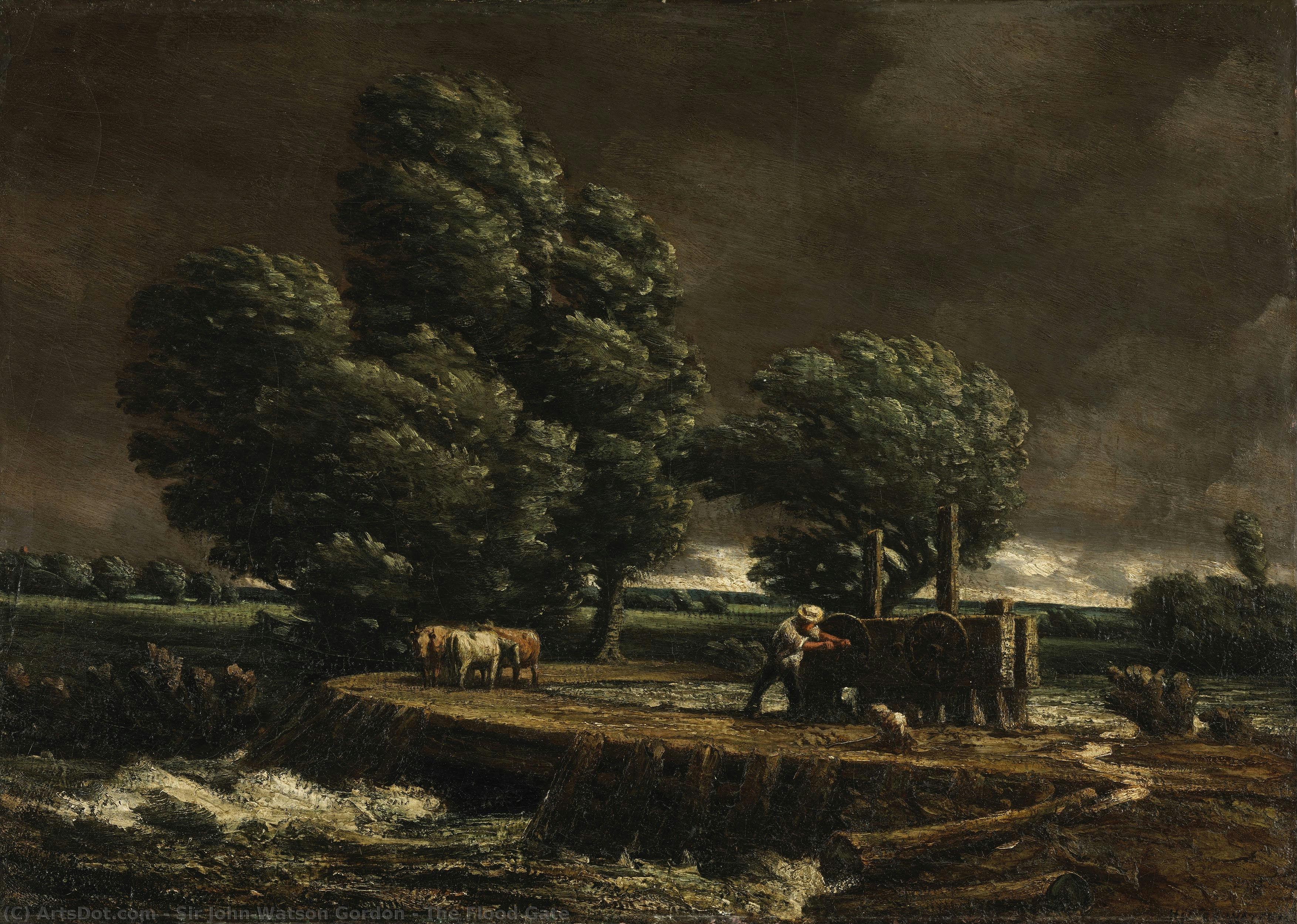 The Flood Gate — سير جون واتسون غوردون