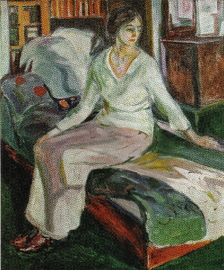 Sitter — Edvard Munch