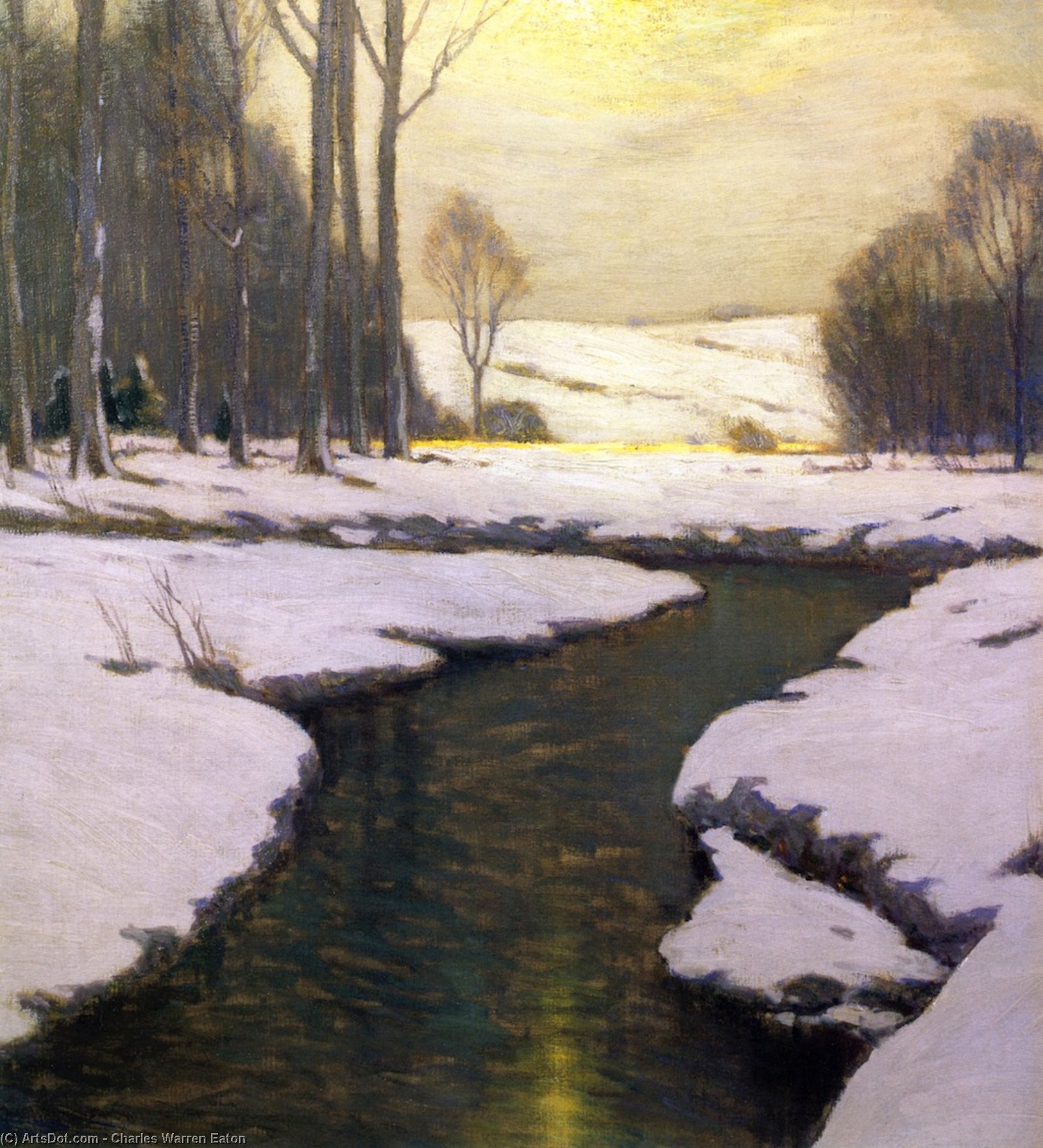 Melting Snow — Charles Warren Eaton